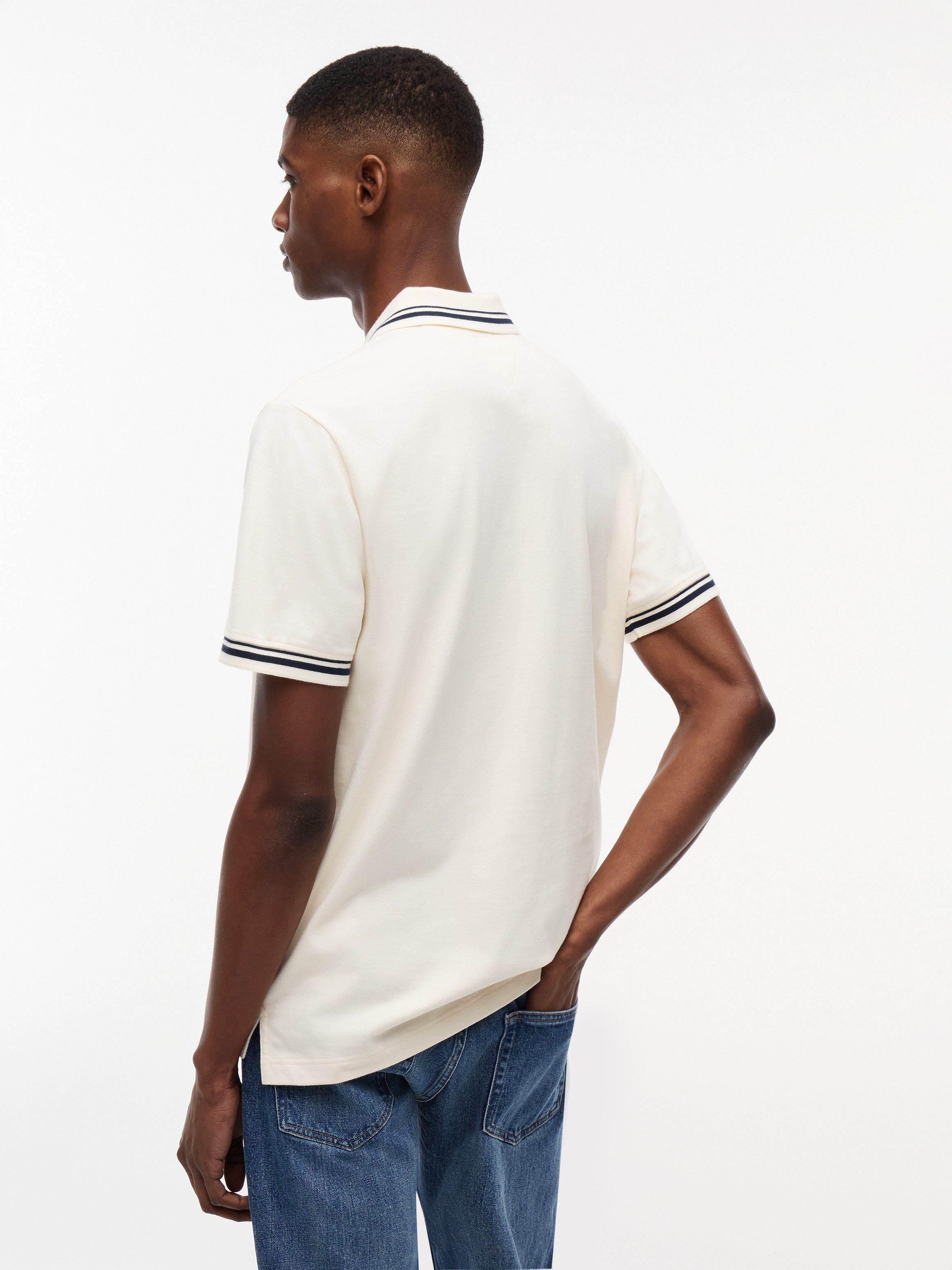 Tommy Jeans Poloshirt TJM REGULAR TIPPED Regular fit mit Polokragen – Bild 2 von 5