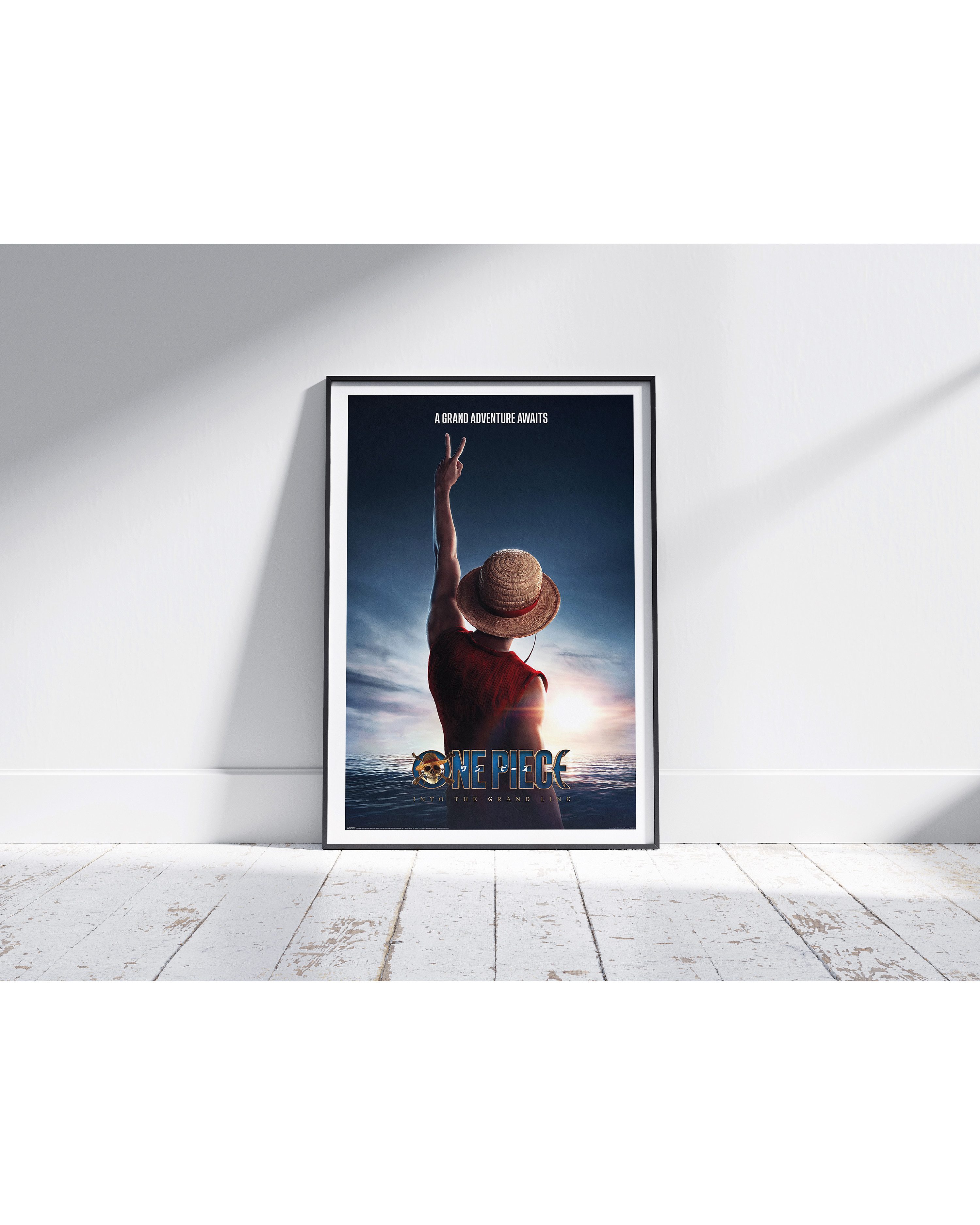 PYRAMID Poster One Piece Poster Luffy Into The Gand Line 61 x 91,5 cm