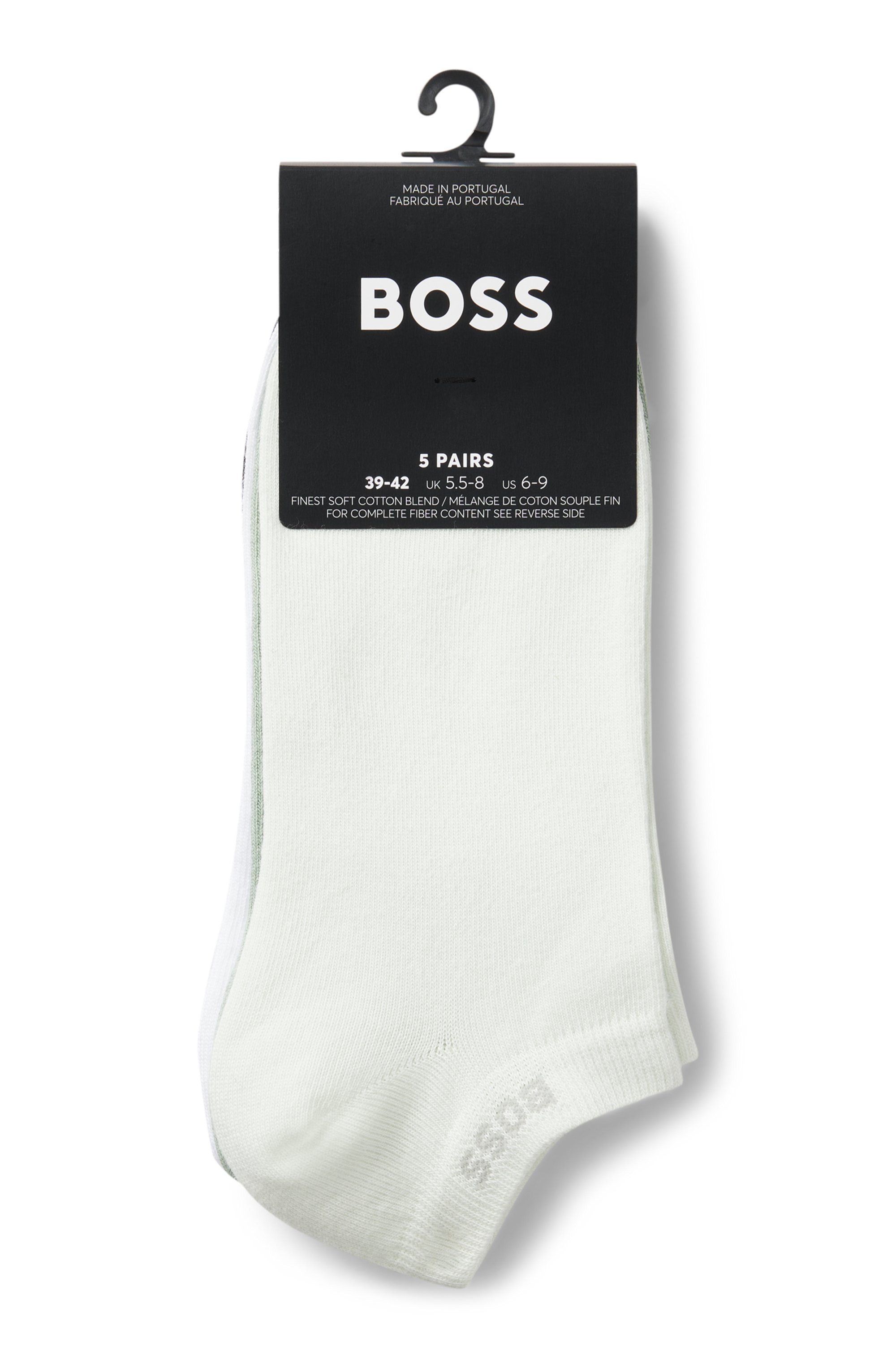 BOSS Sneakersocken 5P AS Uni CC (Packung, 5-Paar) mit BOSS Label günstig online kaufen