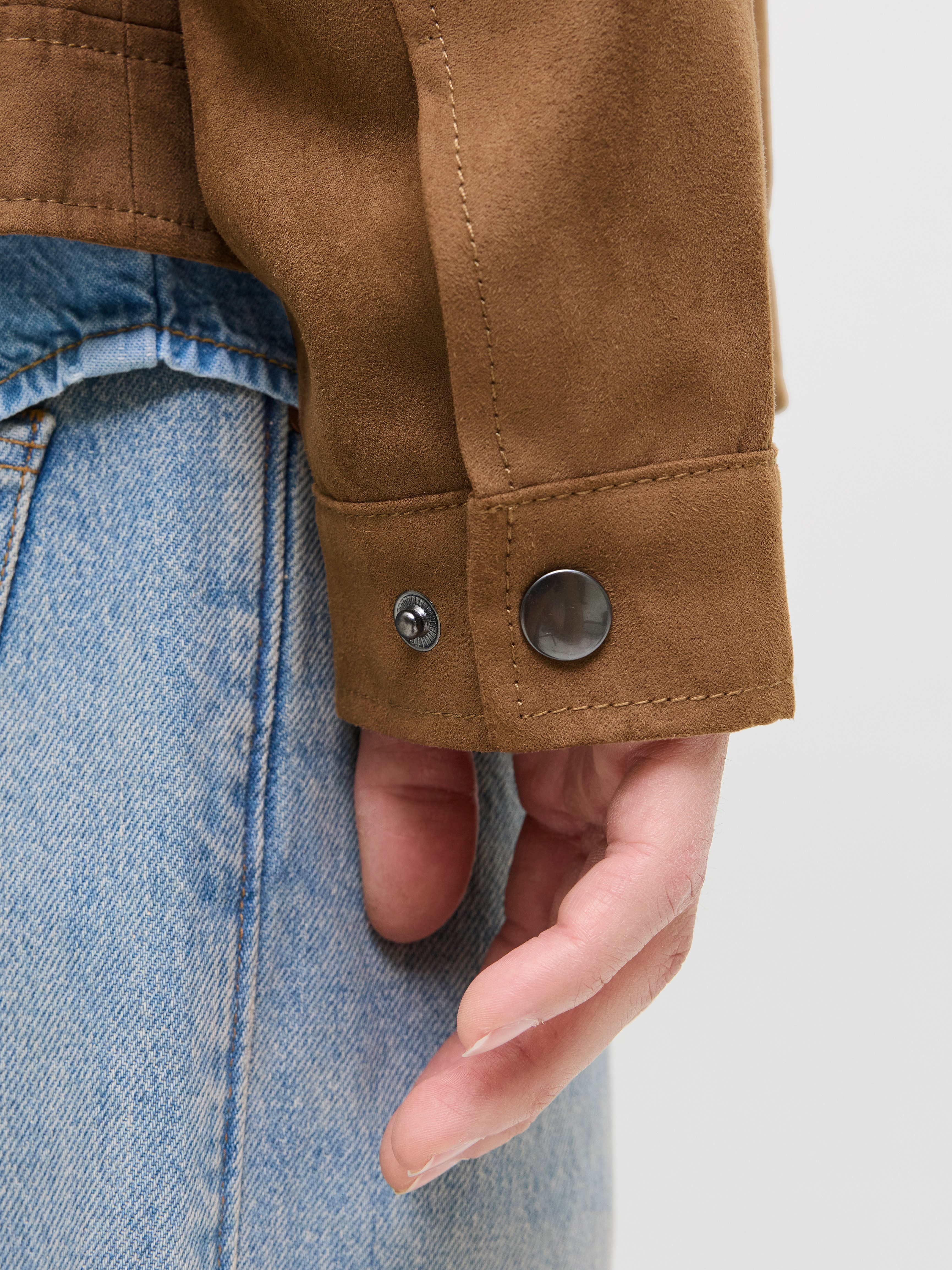 Jack & Jones Bikerjacke JJEDYLAN mit wasserabweisender Funktion unifarben, günstig online kaufen