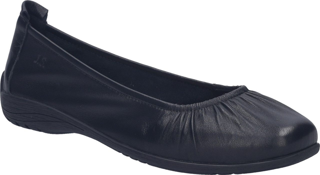 Josef Seibel Fenja 36 Ballerina Schlupfschuh, Businessschuh, Komfortschuh mit Gummizug, G-Weite
