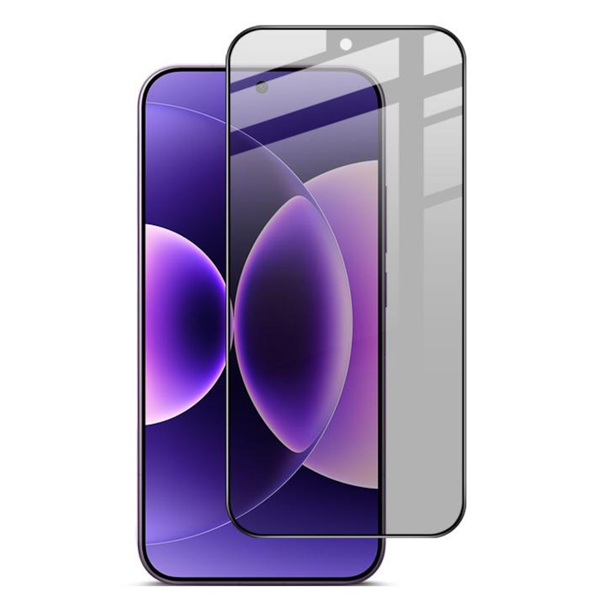 Wigento Handyhülle Für Xiaomi 17 Pro Max 1x 0.3mm Privacy Display Schutzglas Blickschutz, Privacy Display Schutz Glas