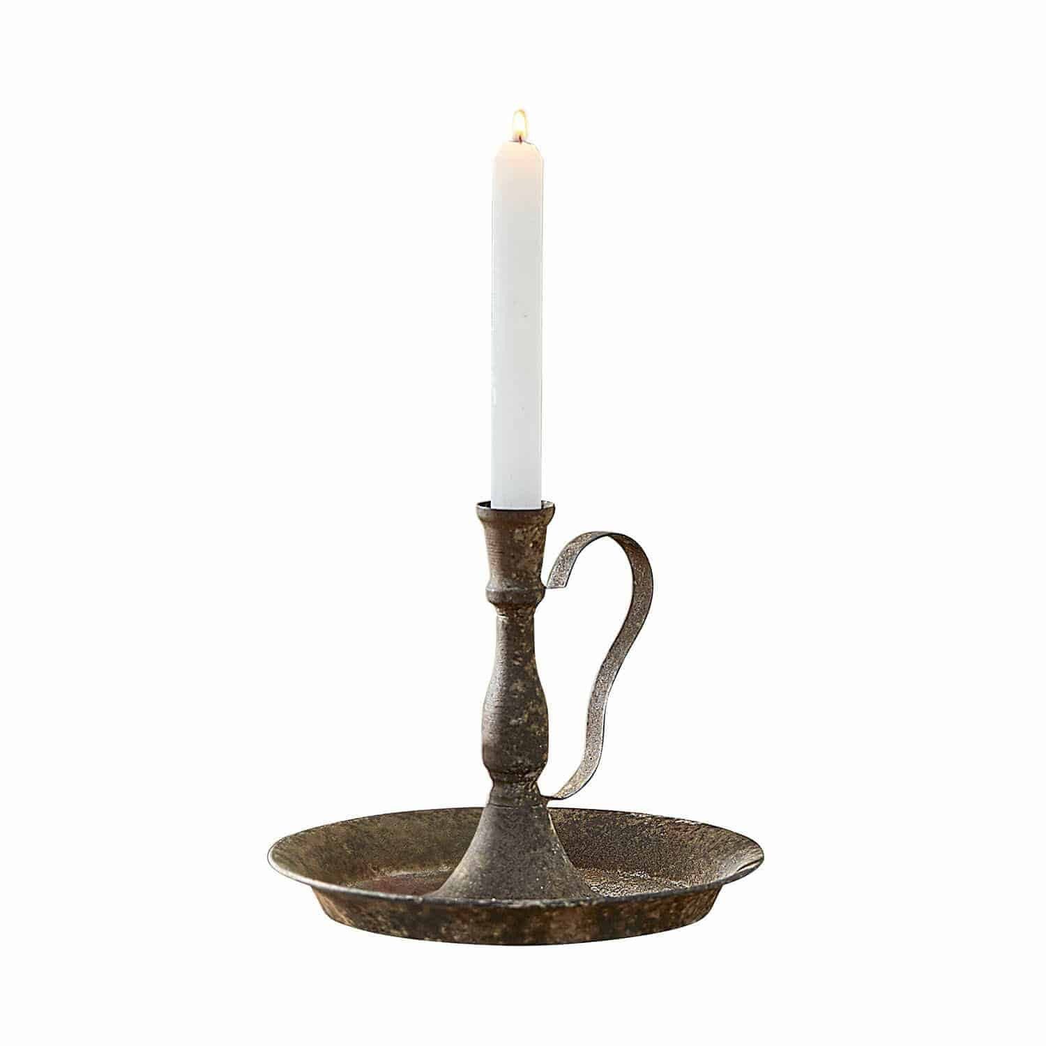 Mirabeau Kerzenständer Kerzenhalter Plixora antikbraun