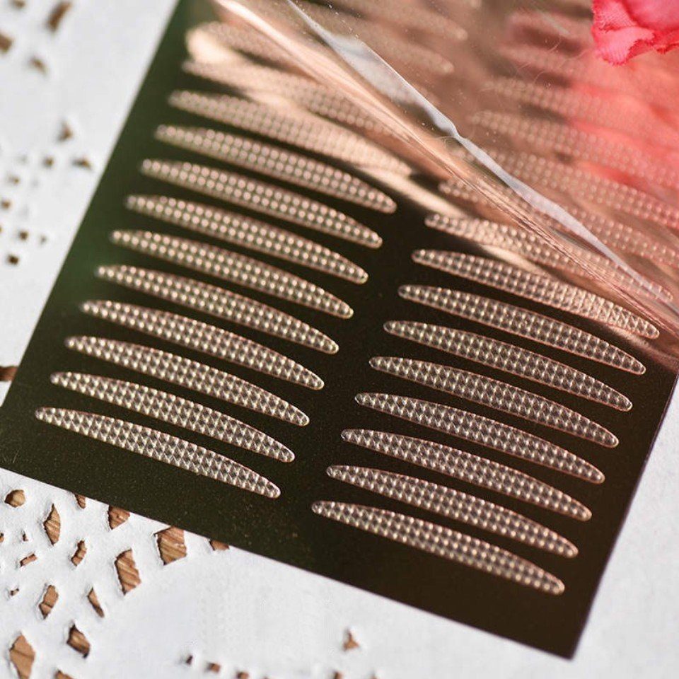 Venicce Love Augenlid-Tape Augenlid Stripes gegen Schlupflider und hängende Augenlider ohne OP (144-St) Augenlid Tapes zur optischen Verschönerung der Augenpartie