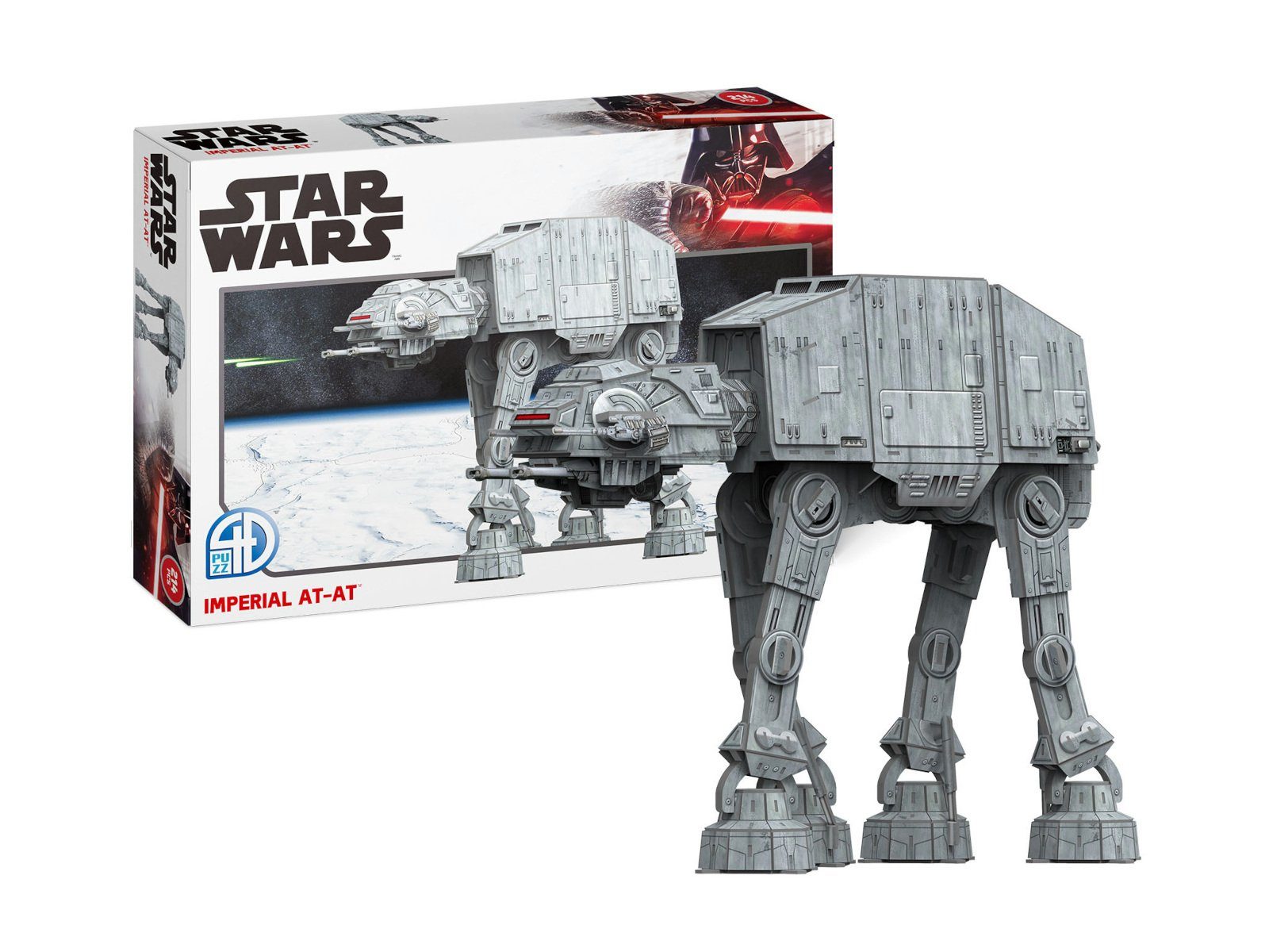 Revell® 3D-Puzzle 3D-Puzzle "Star Wars Imperial AT-AT" Set 214 Teile ab 10 Jahren, 214 Puzzleteile