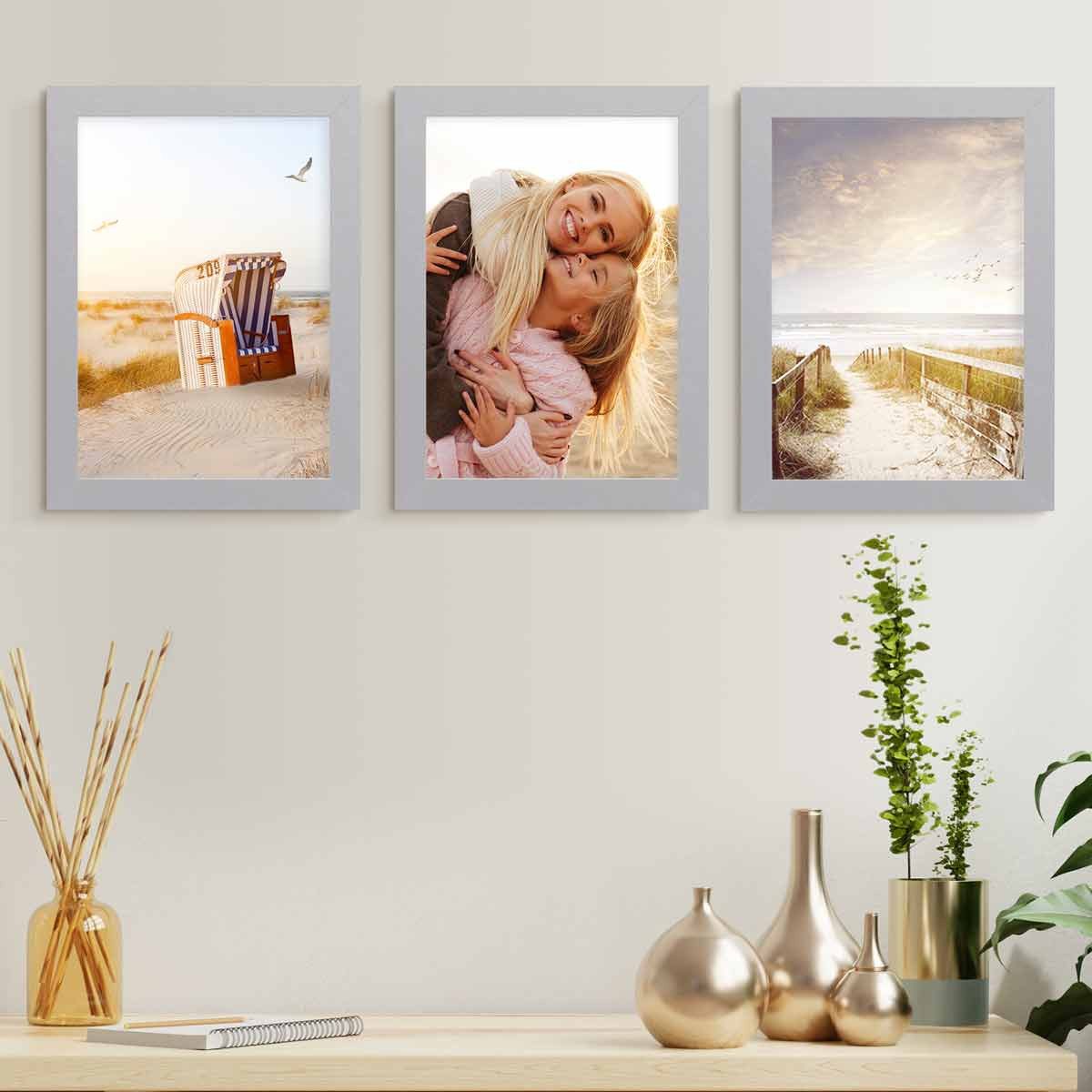 PHOTOLINI Bilderrahmen 3er Set breite Rahmen, günstig online kaufen