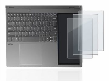 BROTECT flexible Panzerglasfolie für Lenovo ThinkBook Plus Gen 3 (Unteres Display), Displayschutzglas, 3 Stück, Schutzglas Glasfolie matt entspiegelt Anti-Reflex
