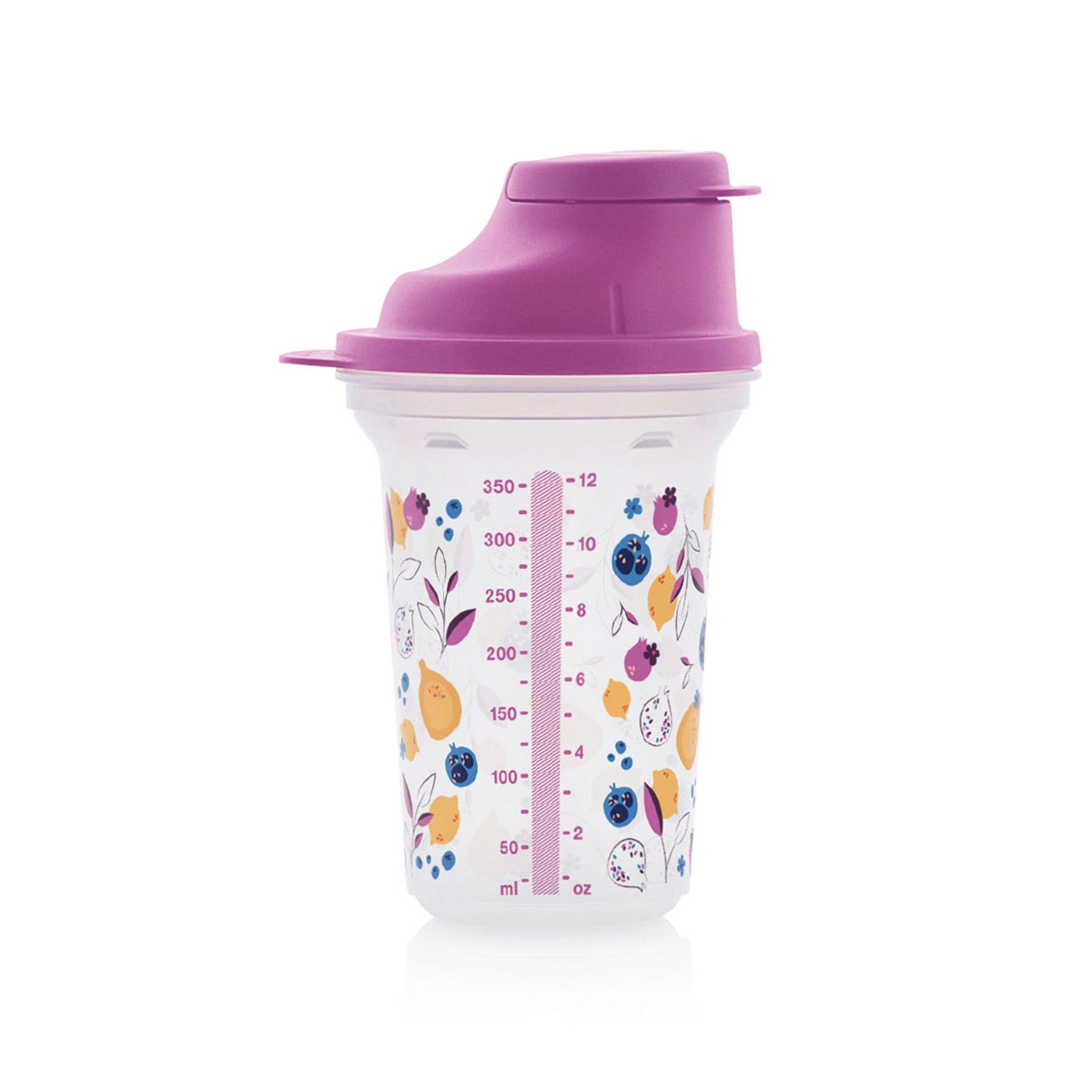 TUPPERWARE Messbecher Tupperware Shake-It Shaker 350ml Sommer