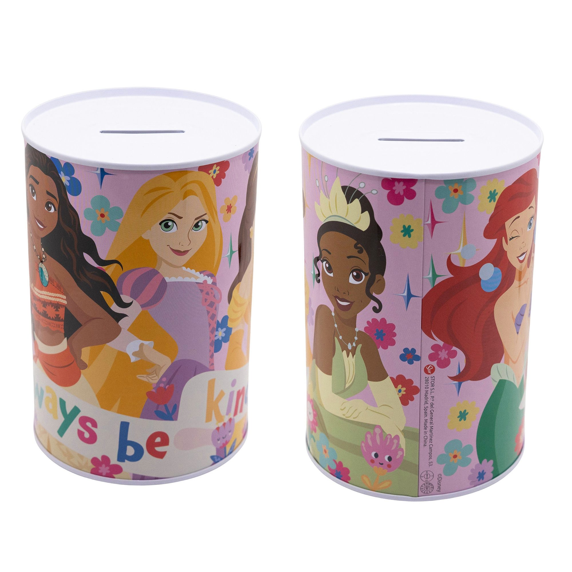 Spardose Disney Prinzessinnen Princess Kinder XL Spardose aus Weißblech 1000 ml