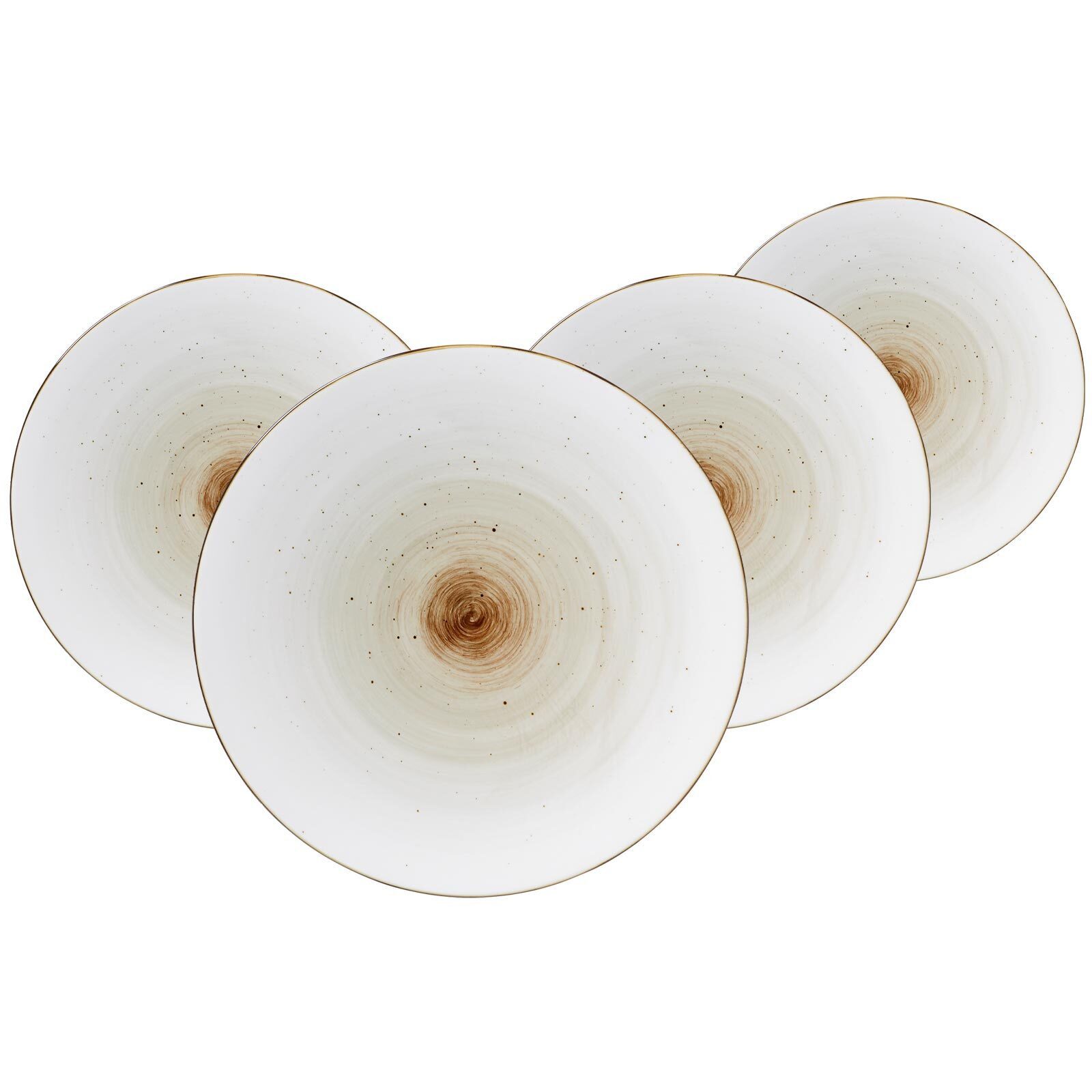 Ritzenhoff & Breker Speiseteller Cosmo Speiseteller ø 26,5 cm 4er Set, (4 St)