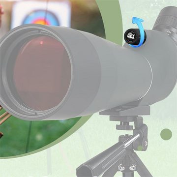 SVBONY SV28PLUS Spektiv,25-75×70mm, für Vogelbeobachtung,Wildtiere,Astronomie Spektiv