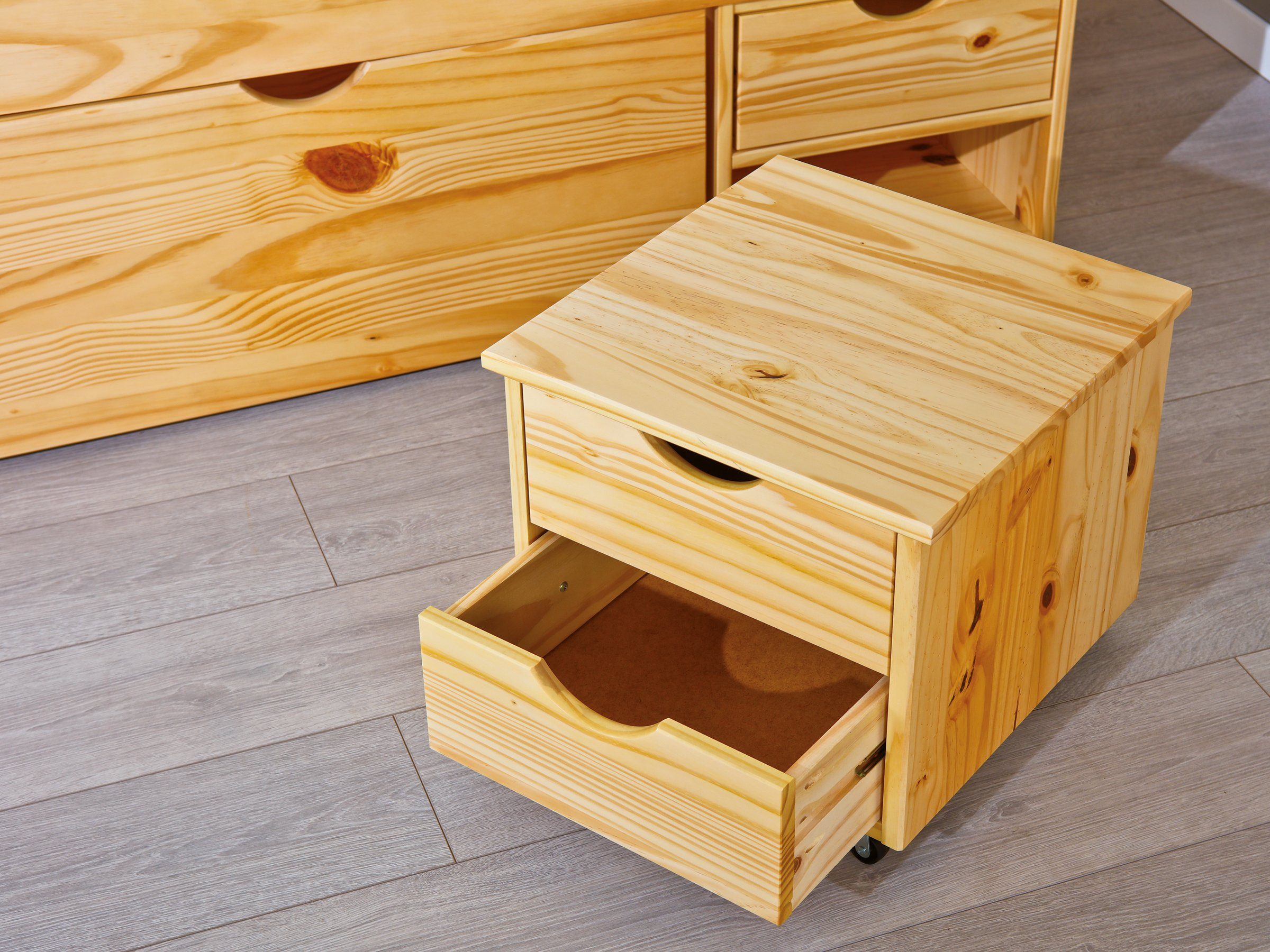 Inter Link Funktionsbett Claas 180x200, aus Massivholz, mit Rollrost und Na günstig online kaufen