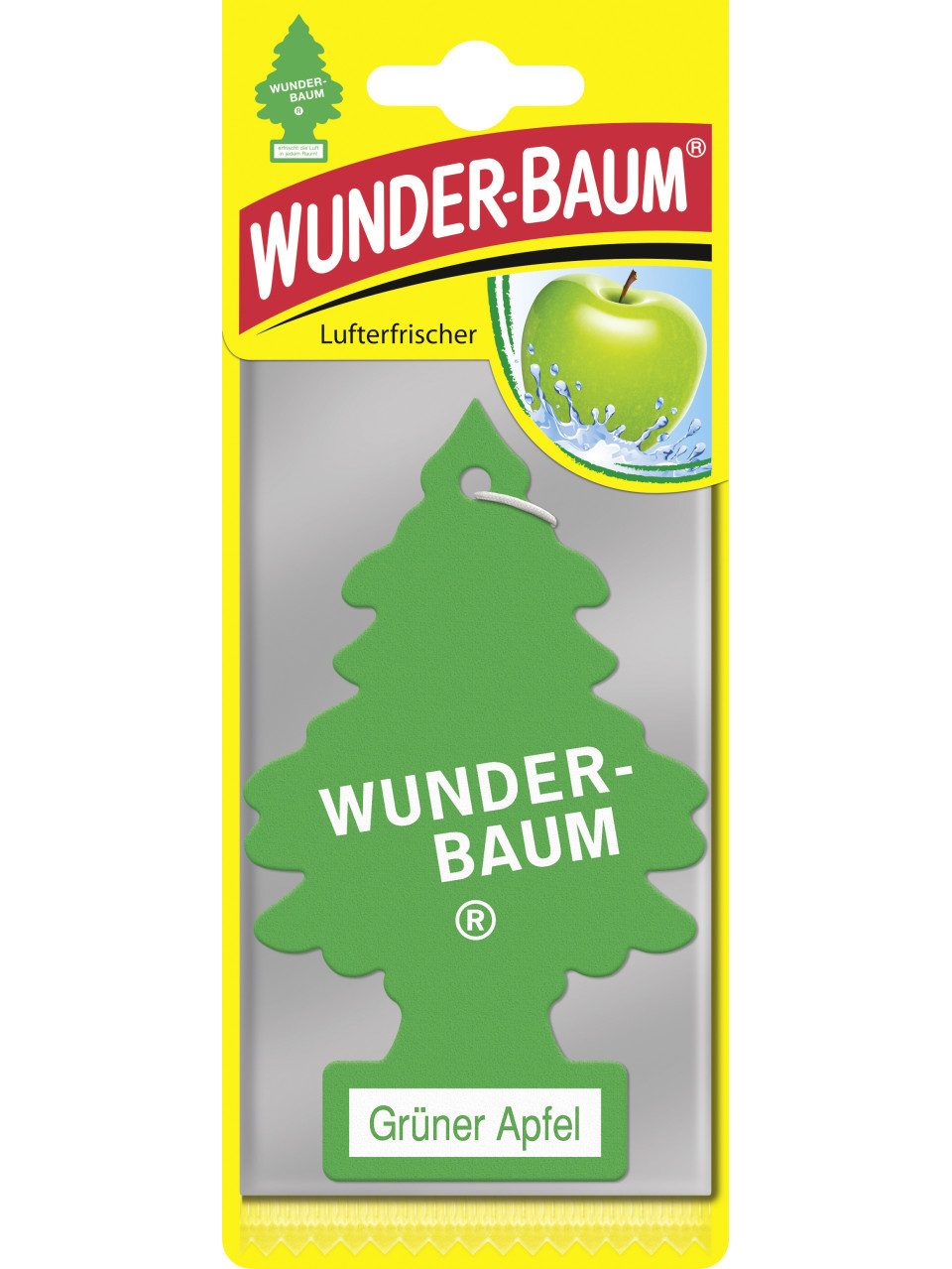Raumduft Wunderbaum Papierlufterfrischer Grüner Apfel