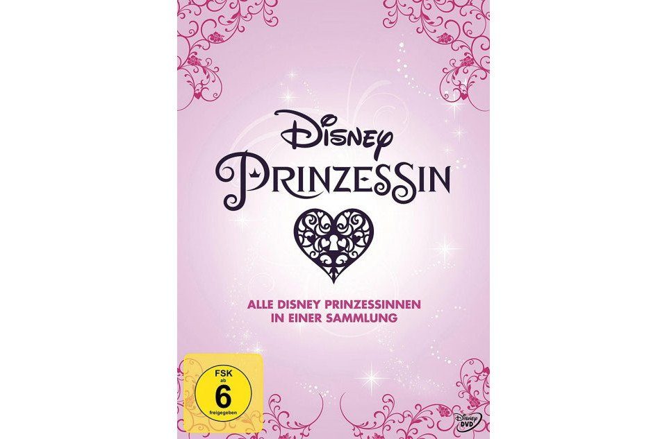 Leonine DVD Disney Prinzessinnen Box (12 Filme in einer Sammlung)