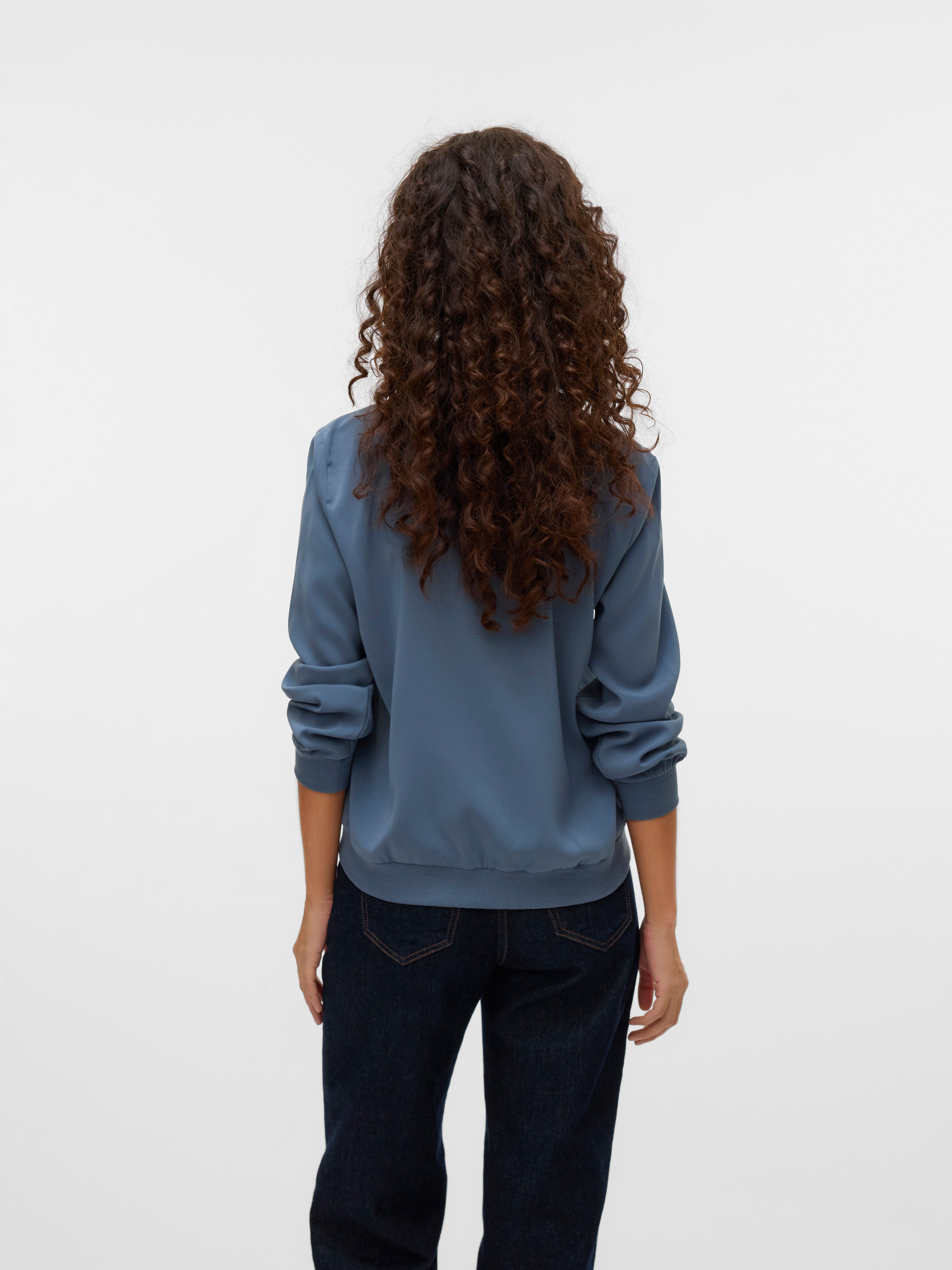 Vero Moda Bomberjacke VMCOCO L/S BOMBER NOOS Materialmix