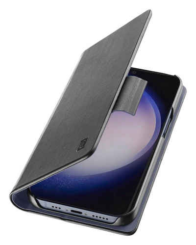 Cellularline Flip Case Book Case für Samsung Galaxy S24, Handycover Bookcover Schutzhülle Handyschutzhülle stoßfest kratzfest