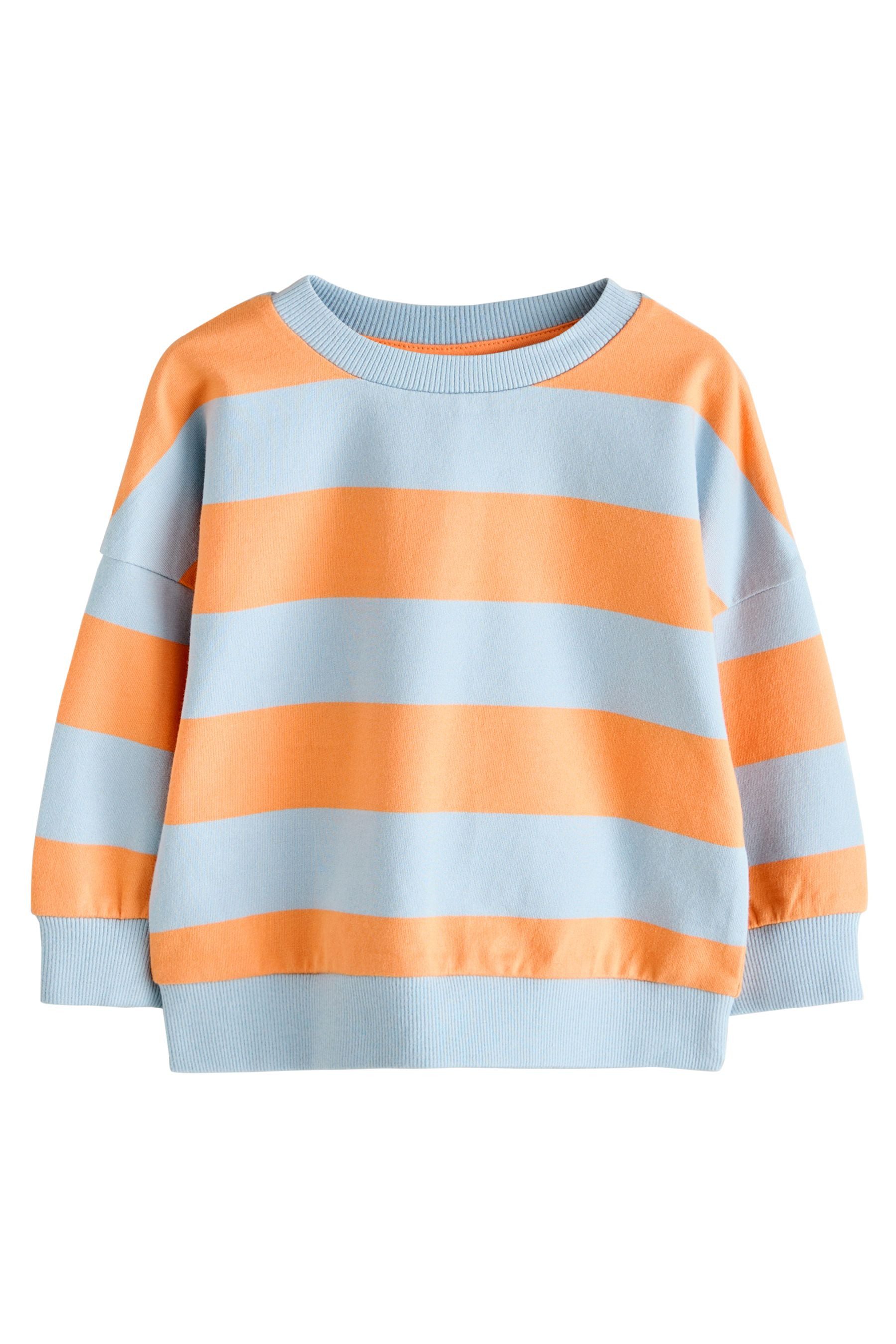 Next Sweater Jersey-Sweatshirt mit Rundhalsausschnitt und Print (1-tlg)