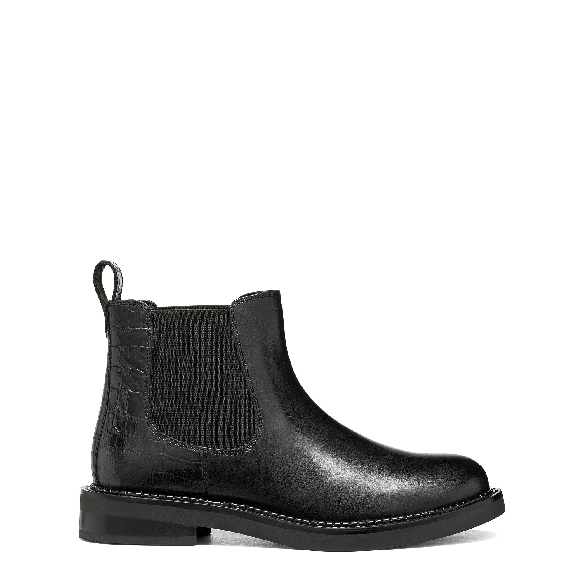Geox GEOX SERILDA, Stiefeletten, Chelsea Boots, Schwarz, Damen Chelseaboots