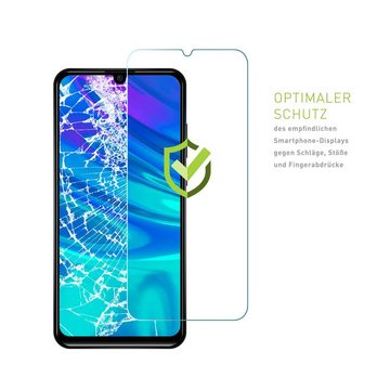 KMP Creative Lifesytle Product Smart²Glass für Huawei P Smart 2019 Doublepack für Huawei P Smart, Displayschutzglas, Doublepack, 1 Stück, klare Sicht