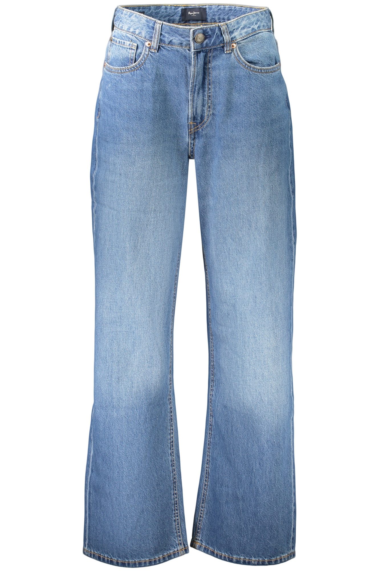 Pepe Jeans 5-Pocket-Jeans Damen Jeans Lexa: Blau, Gerade Passform, Ultra Hohe Taille
