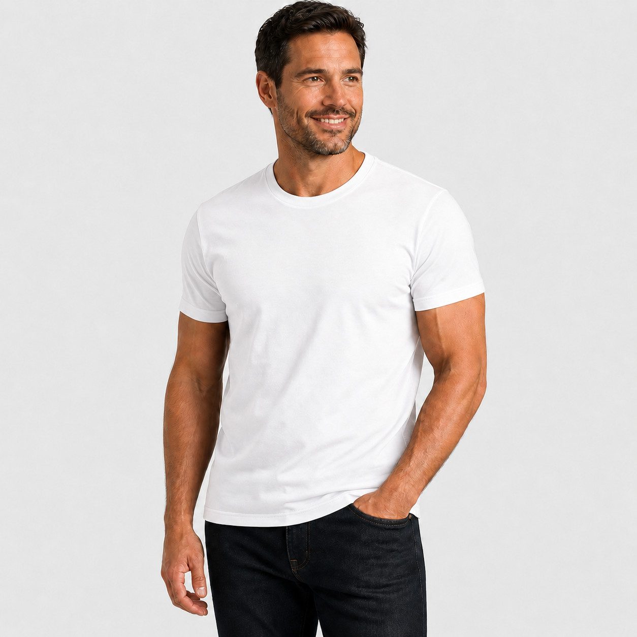 Sitztgut T-Shirt Classic Crew Neck T-Shirt (1-tlg)