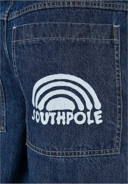 Southpole Bequeme Jeans Southpole Herren Southpole Spray Logo Denim (1-tlg)