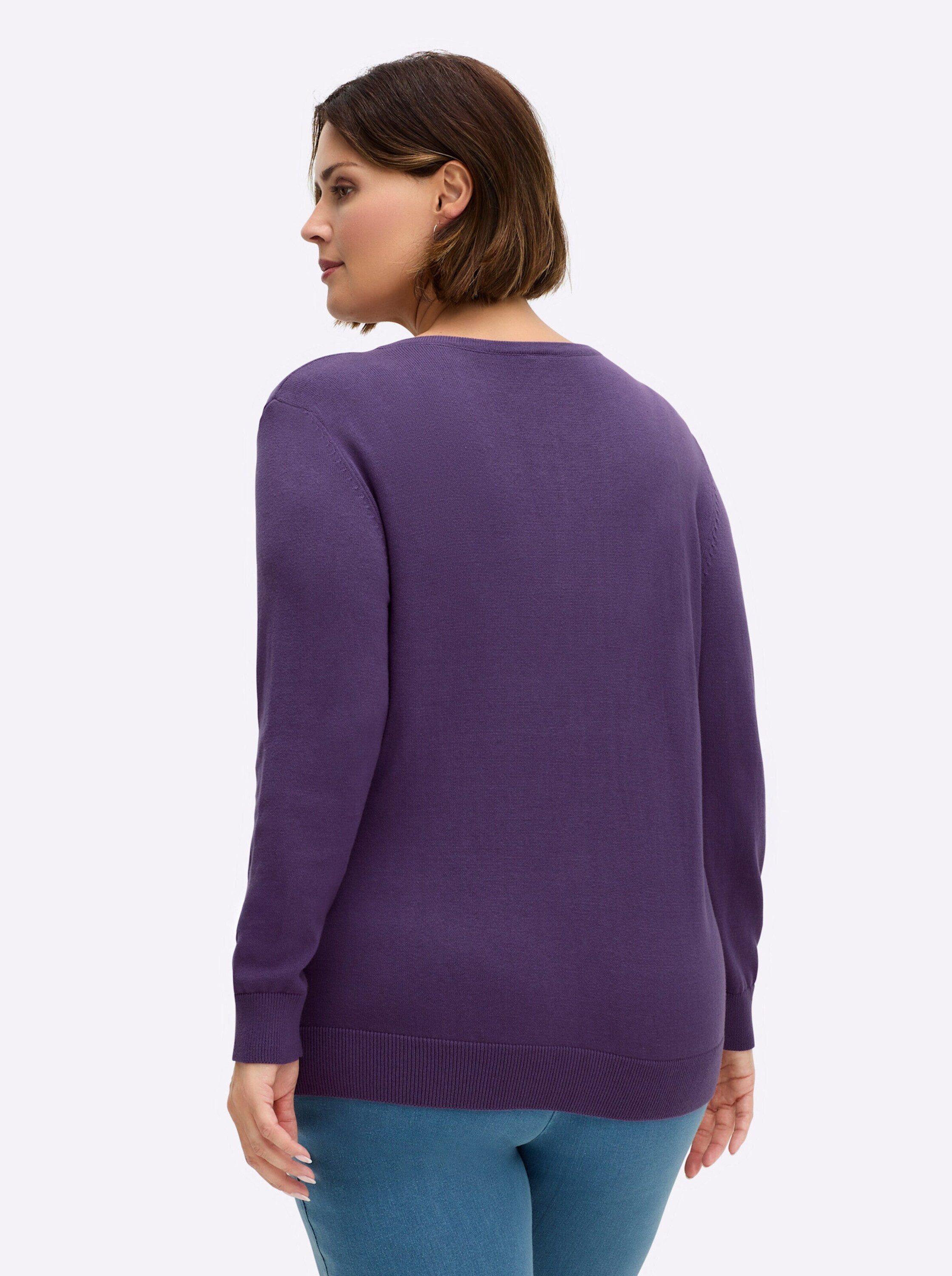 Sieh an! Strickjacke Strickjacke Langarm