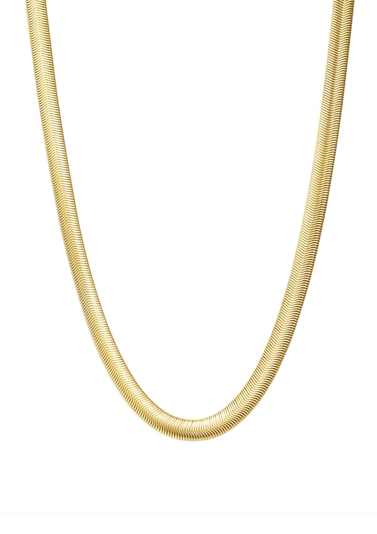 Hey Happiness Edelstahlkette Damen Schlangenkette massiv, günstig online kaufen