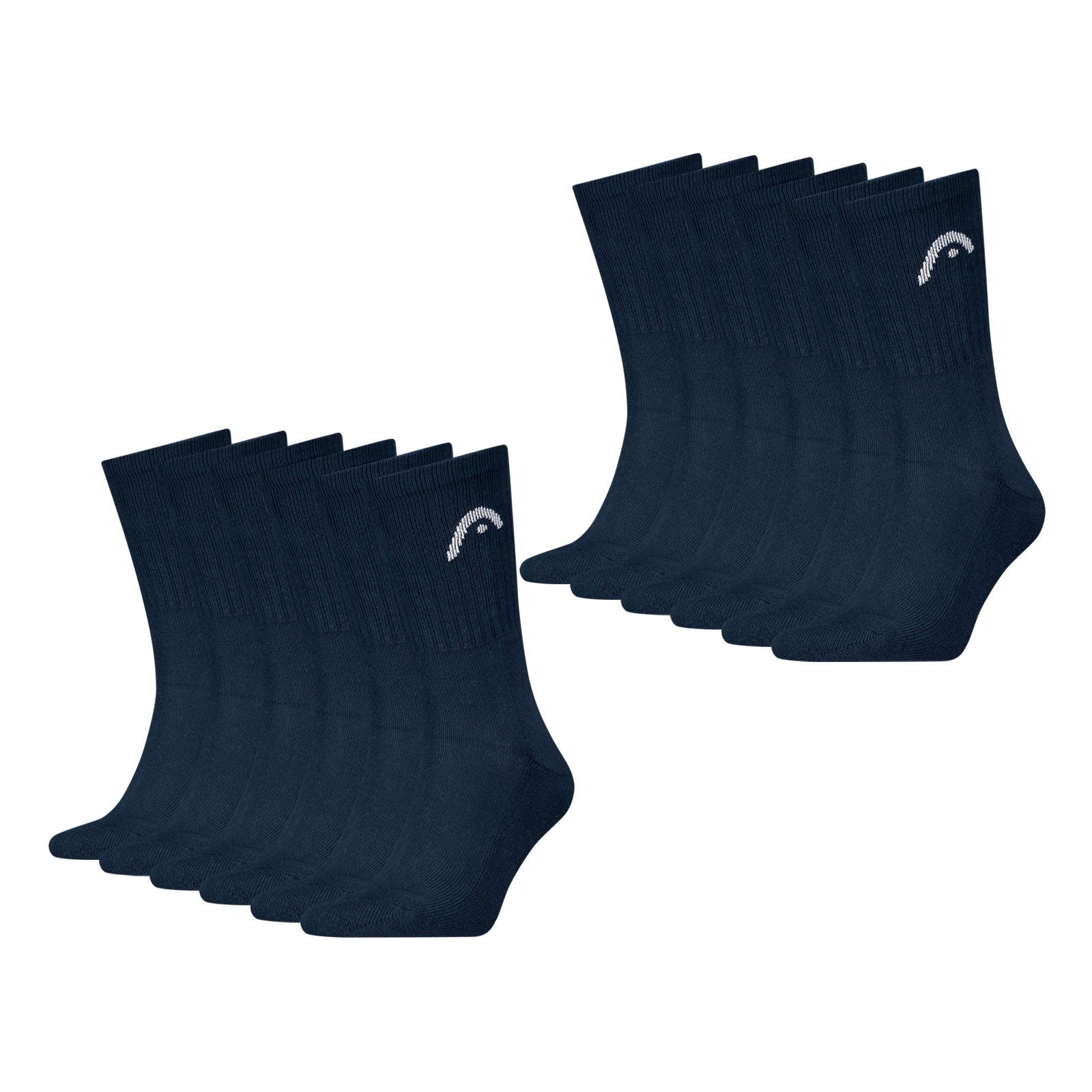 Head Sportsocken All Sports Training Socks (6-Paar) mit Logo und Markenschriftzug
