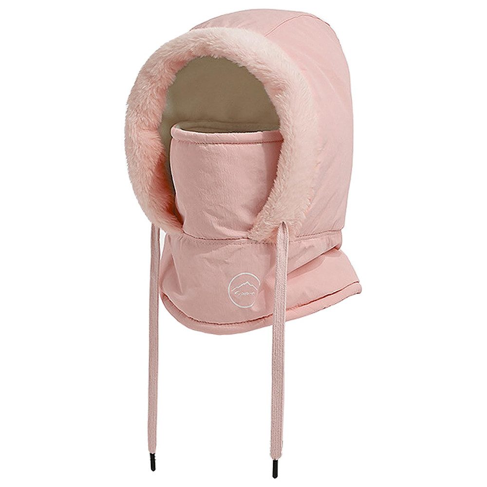 Blusmart Sturmhaube Winter Plüsch Warme Mütze mit Schal (Sturmhaube Mütze u günstig online kaufen
