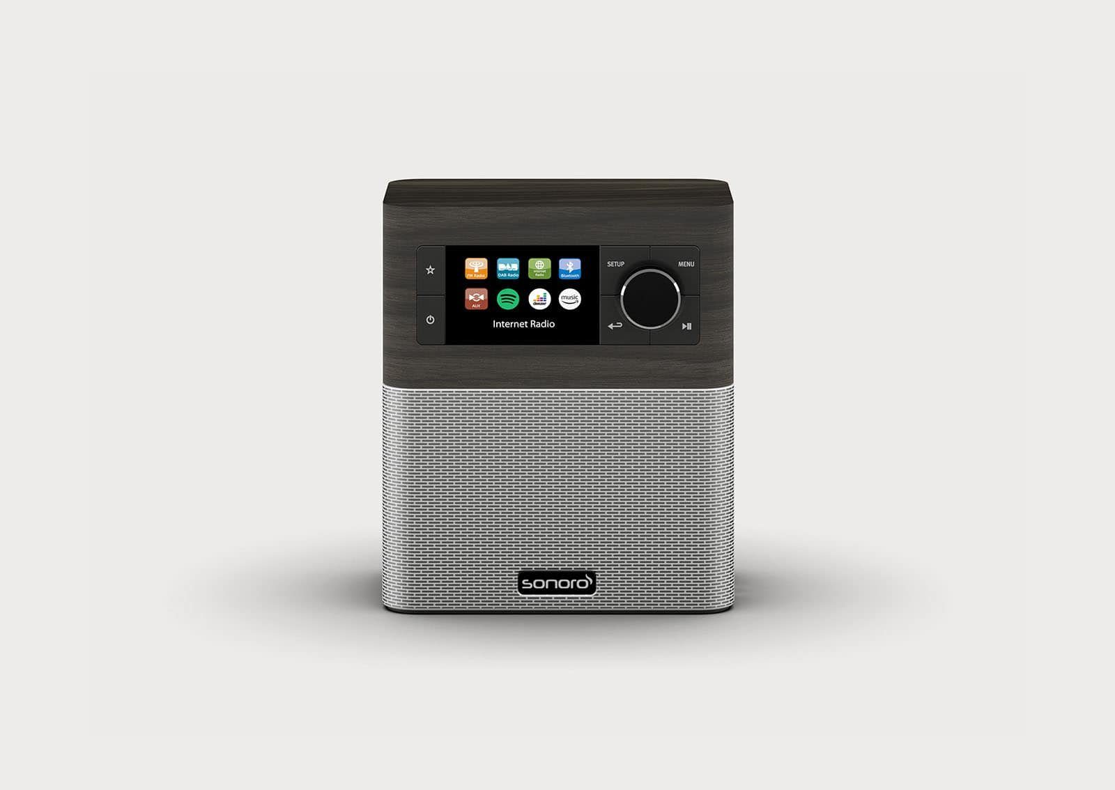 Sonoro Sonoro STREAM Digitalradio (DAB) (Digitalradio (DAB), FM-Tuner mit RDS, Internetradio)
