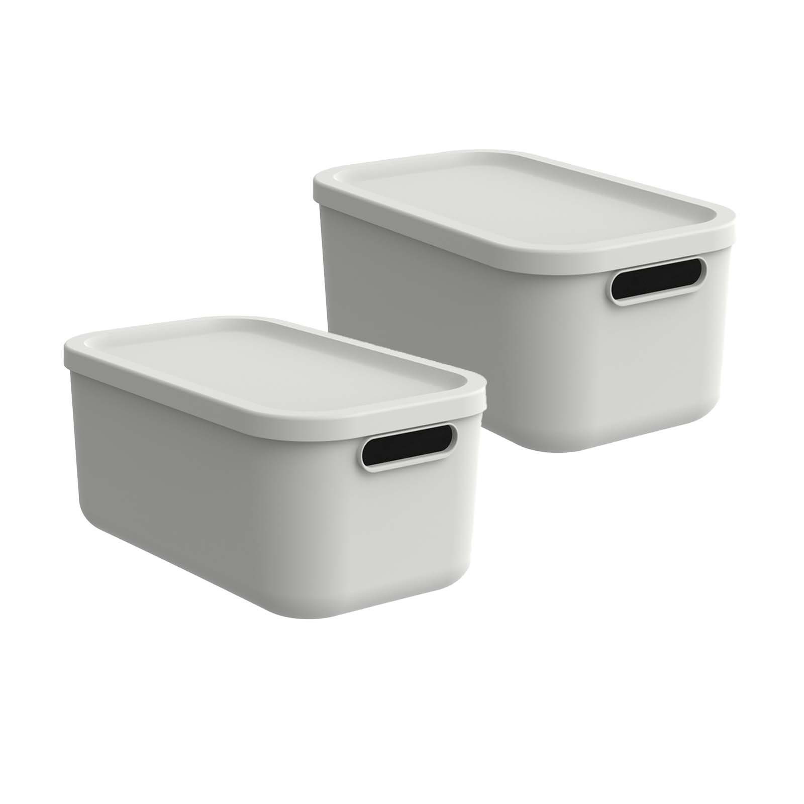 Aufbewahrungsbox Albula Light Kiste 12l mit Deckel