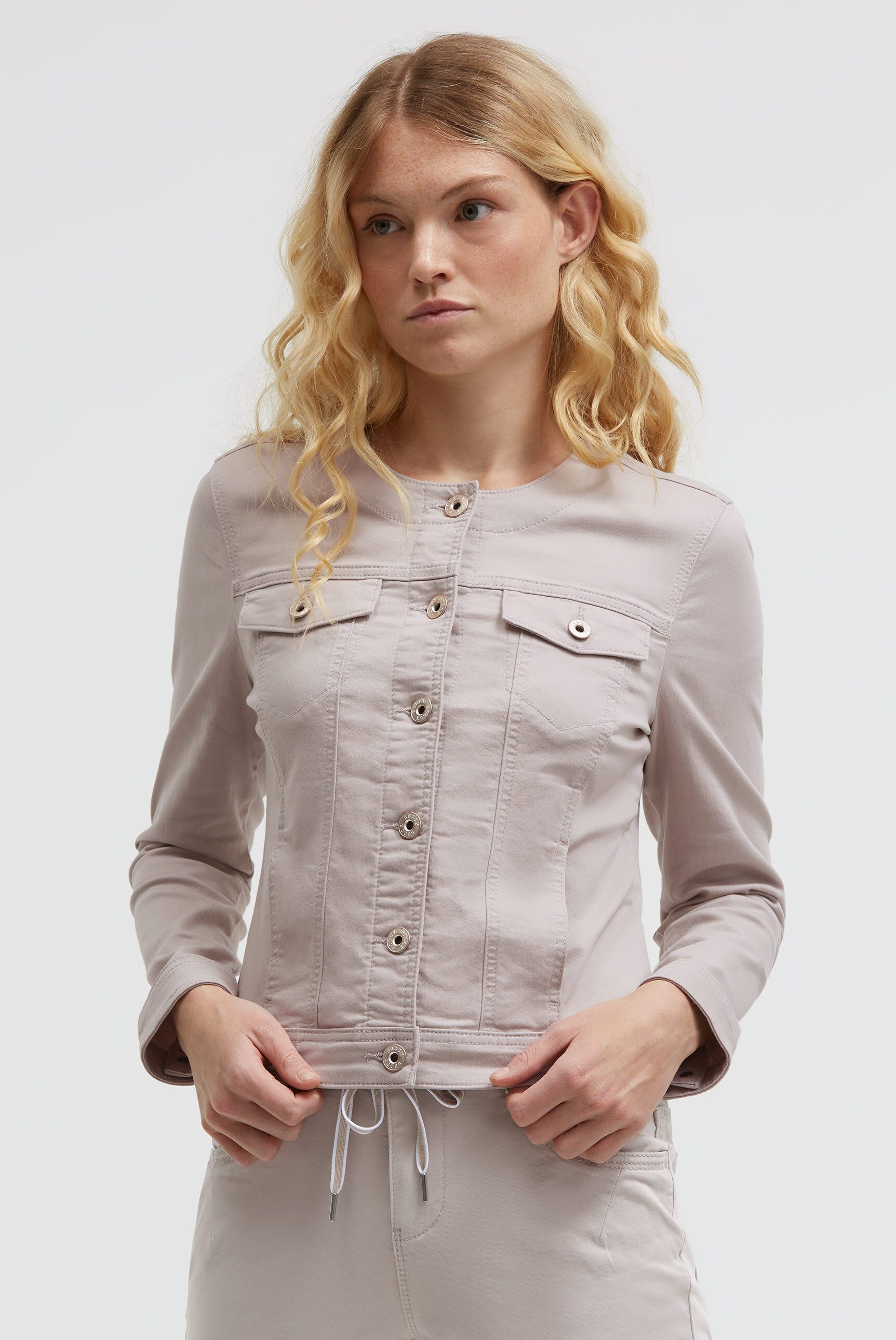 SOCCX Jeansjacke mit Brusttaschen