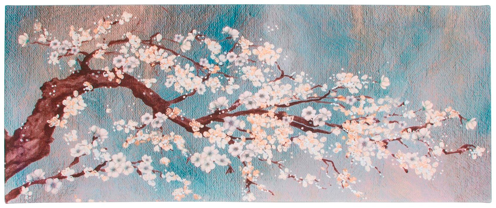 Strand Bild Poster Fotoleinwand Panorama Wandbild Modern XXL 150 cm*50 cm 739