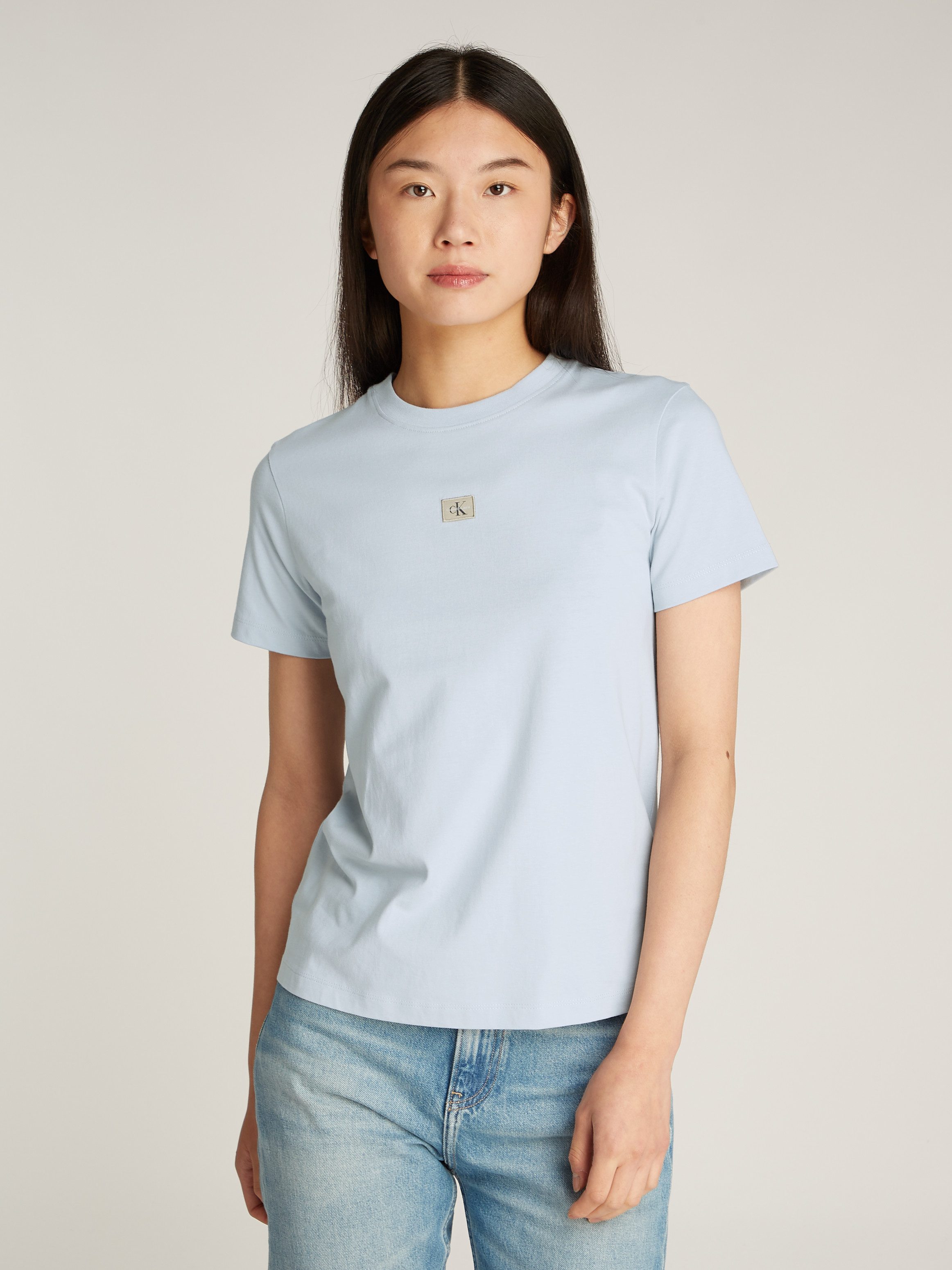 Calvin Klein Jeans T-Shirt WOVEN LABEL günstig online kaufen