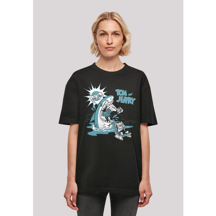 F4NT4STIC T-Shirt Tom und Jerry Summer Shark