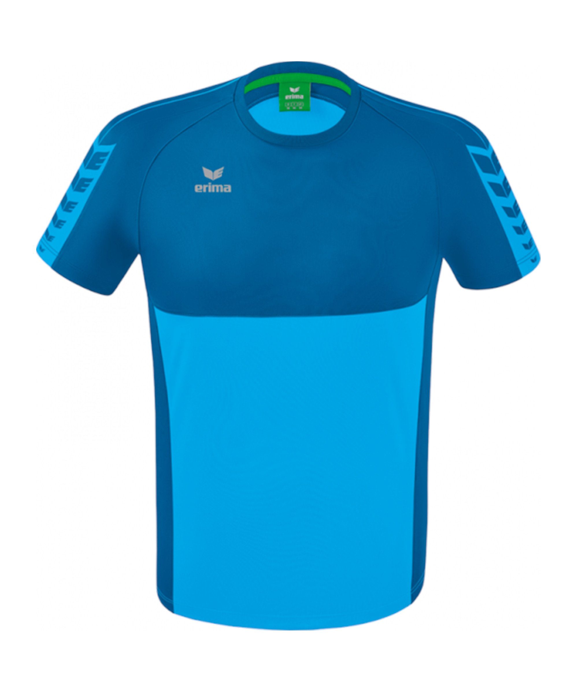 T-Shirt Six default Wings Erima blau T-Shirt