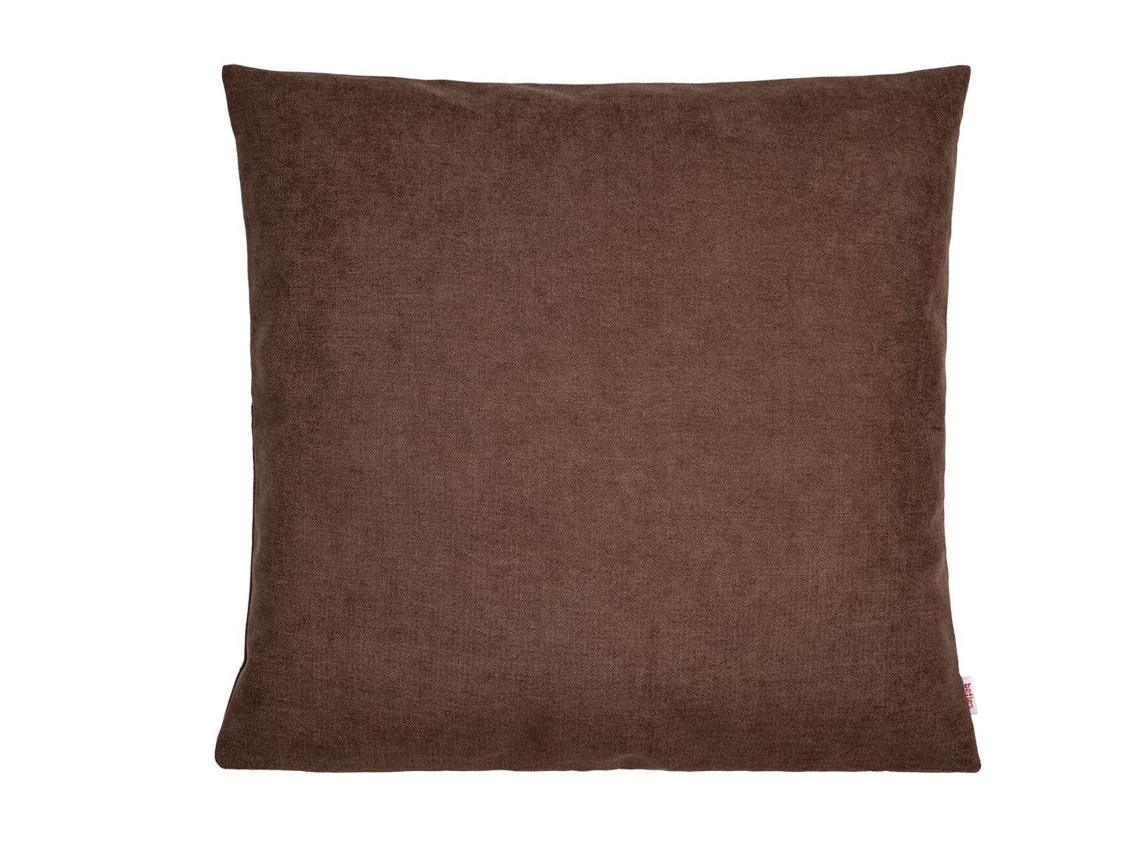 beties Kissenhülle FarbTon, (1 Stück), Chenille-Haptik in Raumausstatter Qualität ca. 50x50 cm kaffee-braun