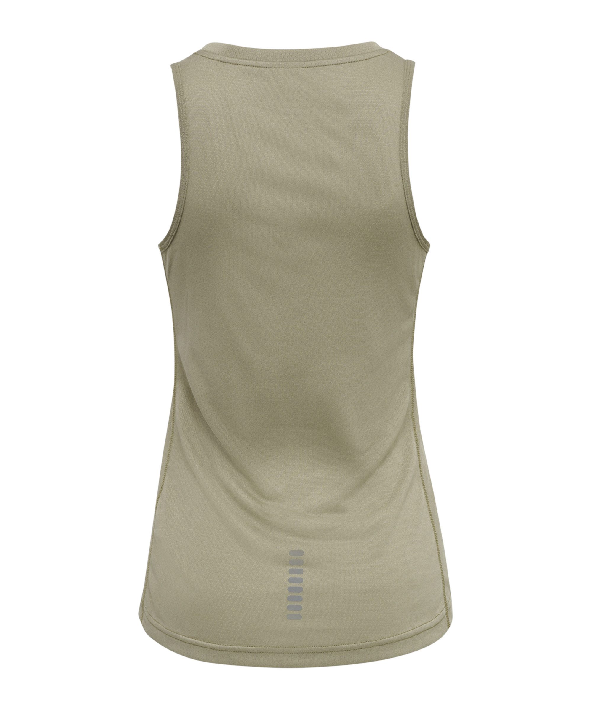 NewLine Laufshirt Newline Top Running Damen Beige Ärmellose Shirts default günstig online kaufen