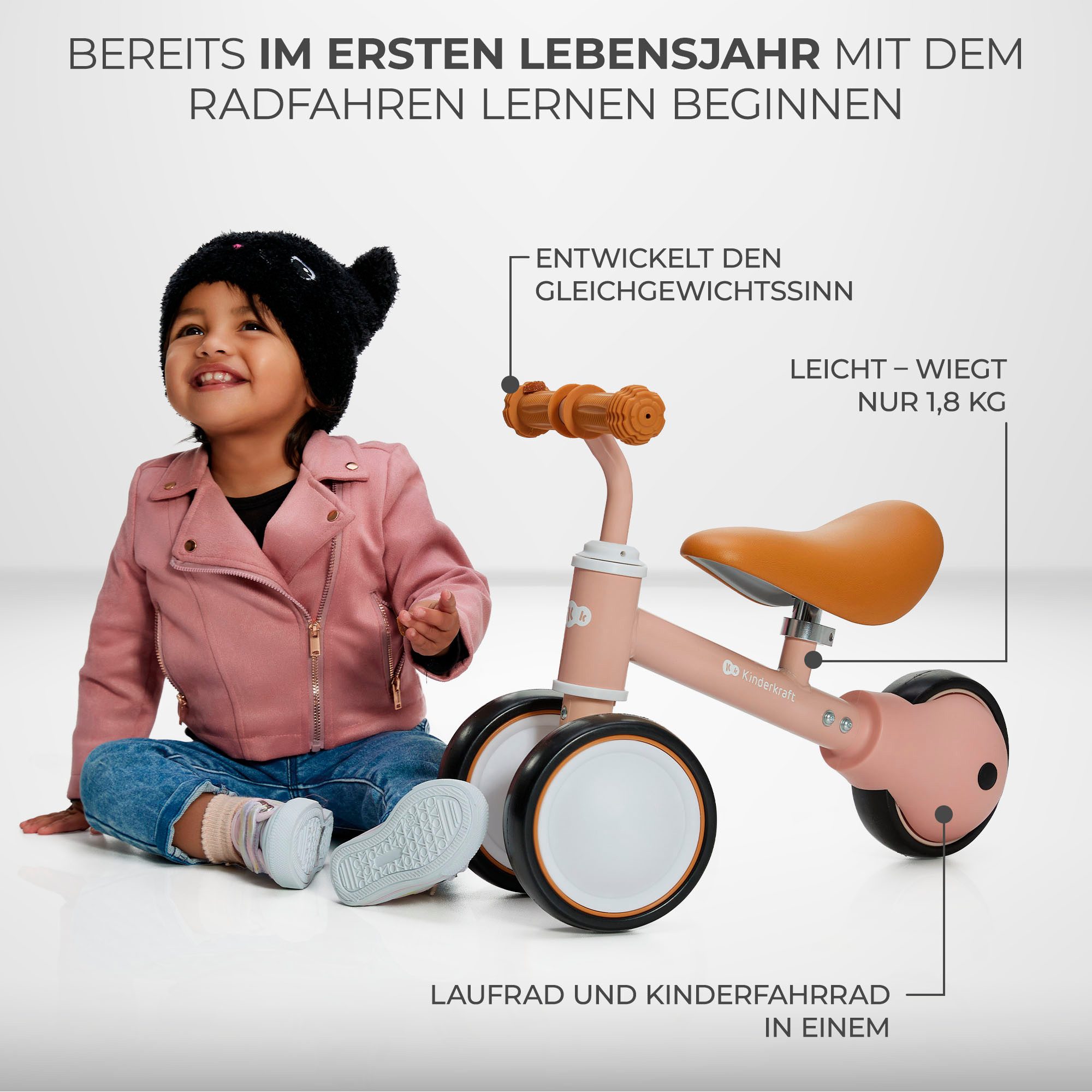 Kinderkraft Laufrad CUTIE günstig online kaufen