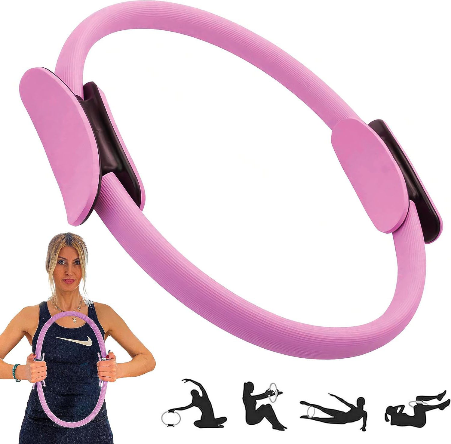 Pilates-Ring Widerstandsring für Ganzkörpertraining, Yoga