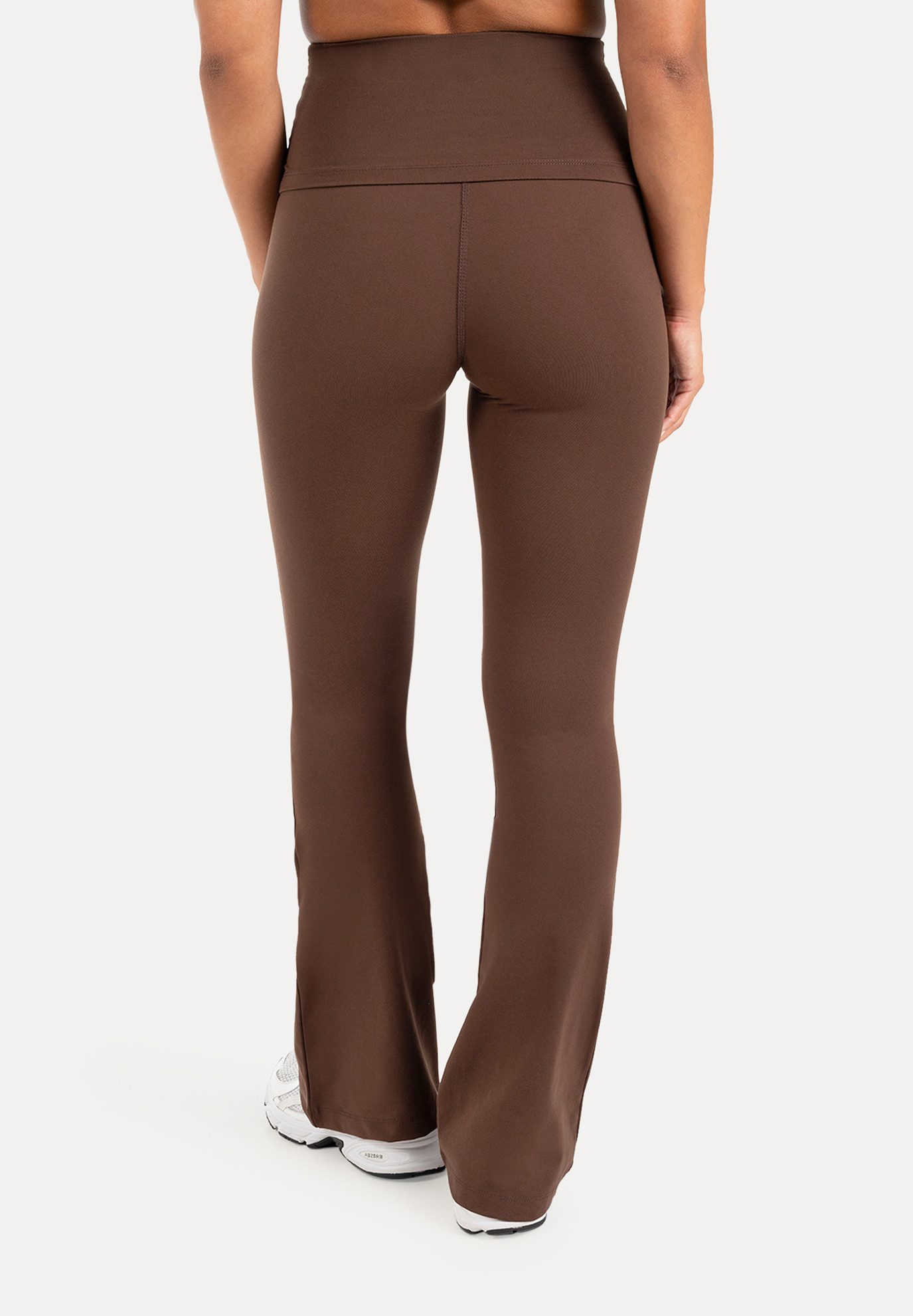 Smilodox Leggings Florea Damen, Schlaghose, Soft Touch & Stretch, für Gym & Alltag Flared Fit, Soft Touch, Blickdicht, Komfortbund