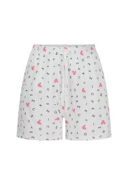 ONOMATO! Shorty Damen Frauen Sommer-Pyjama T-Shirt und Shorts Set kurz (2 tlg)