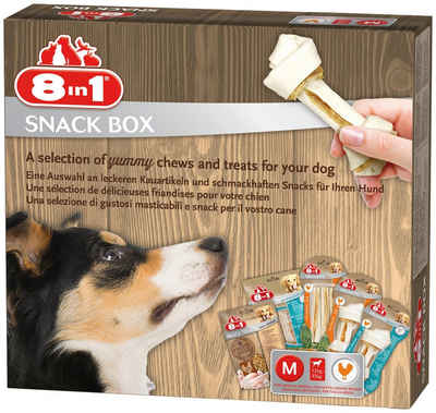 8in1 Hundesnack »Snackbox M«, mit 5 versch. Sorten