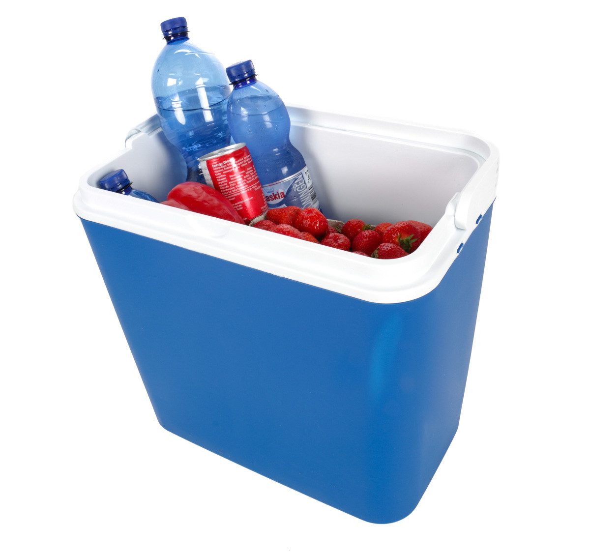 All Ride Aufbewahrungsbox 12V Auto Kühlbox (Inkl. 2 Kühlelemente je 400 ml), Volumen 22 Liter, inkl. 2 Kühlelemente