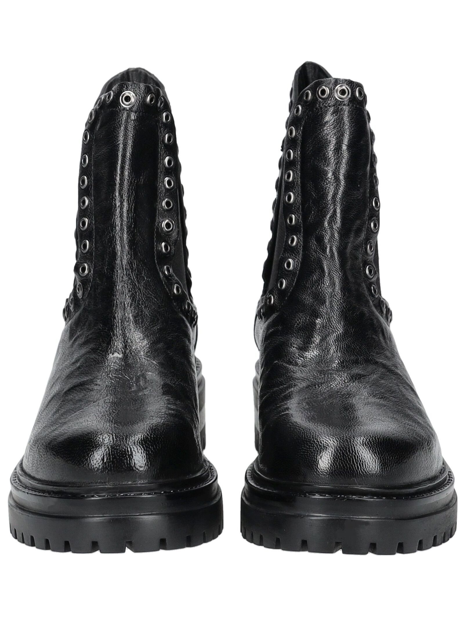 Lazamani Lazamani Stiefelette Leder/Textil Stiefelette