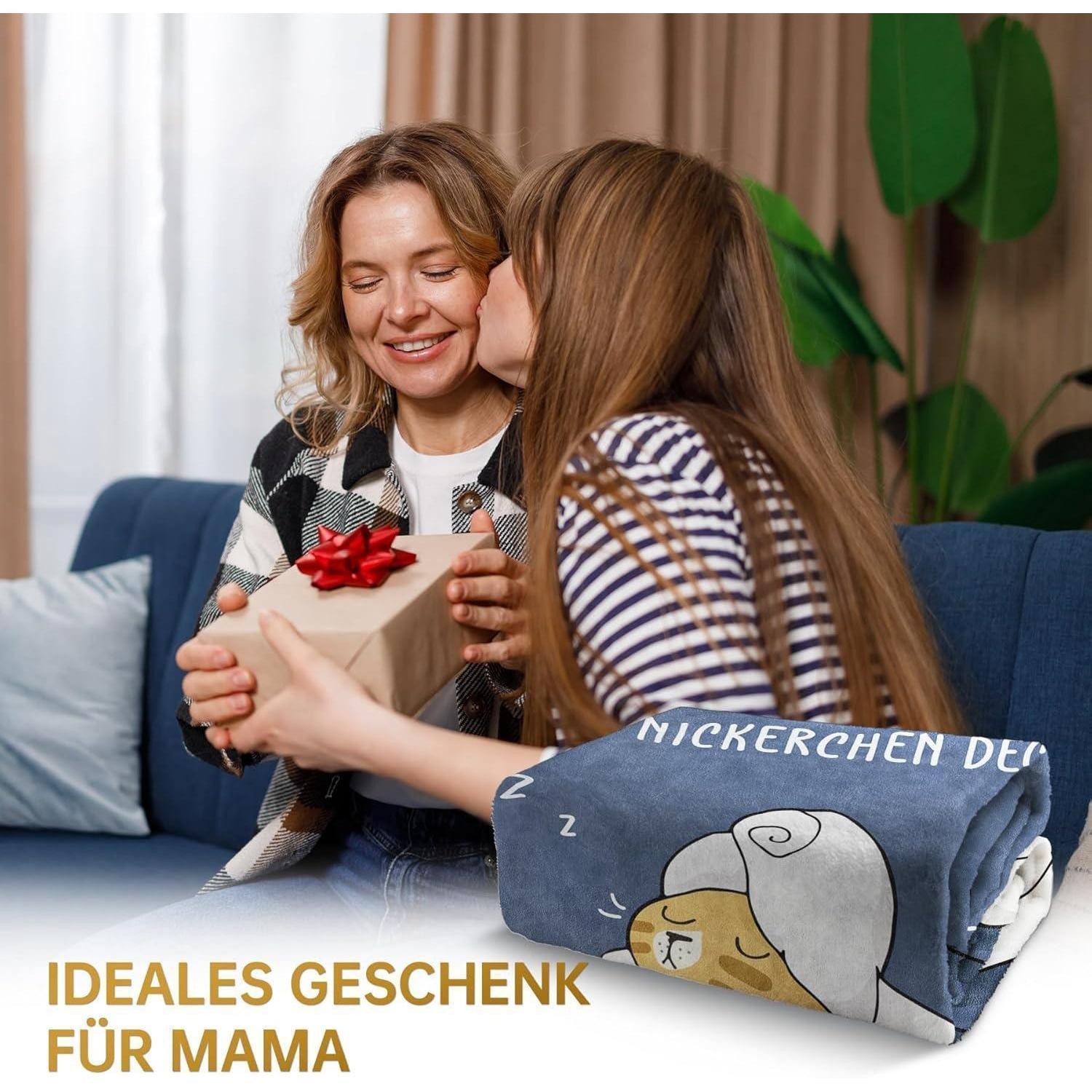 LuxusKollektion Badaccessoire-Set Kuscheldecke Mama Geburtstag Muttertag 15 günstig online kaufen