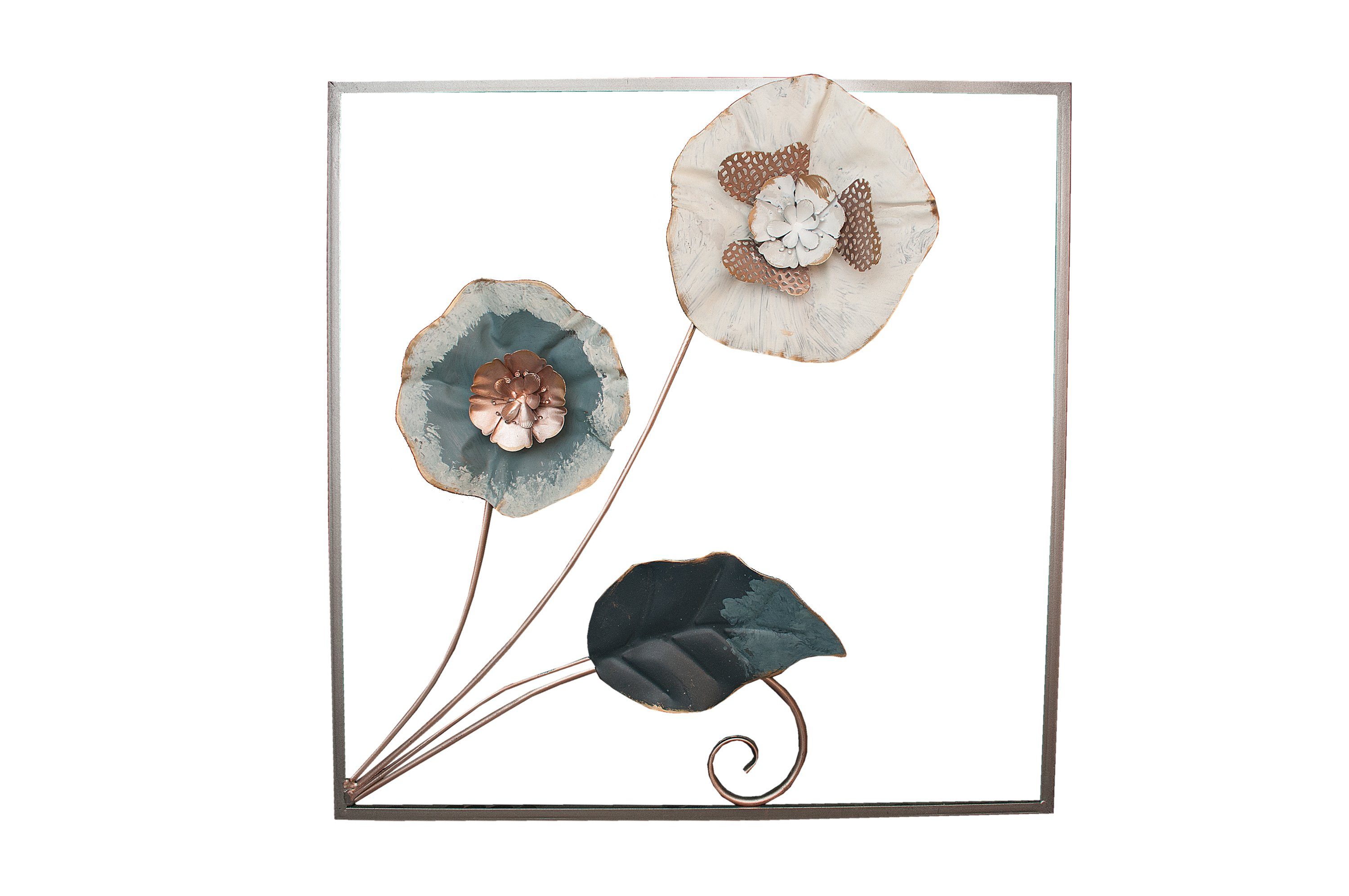 NTK-Collection Blume Wanddeko Silhouette Wanddekoobjekt