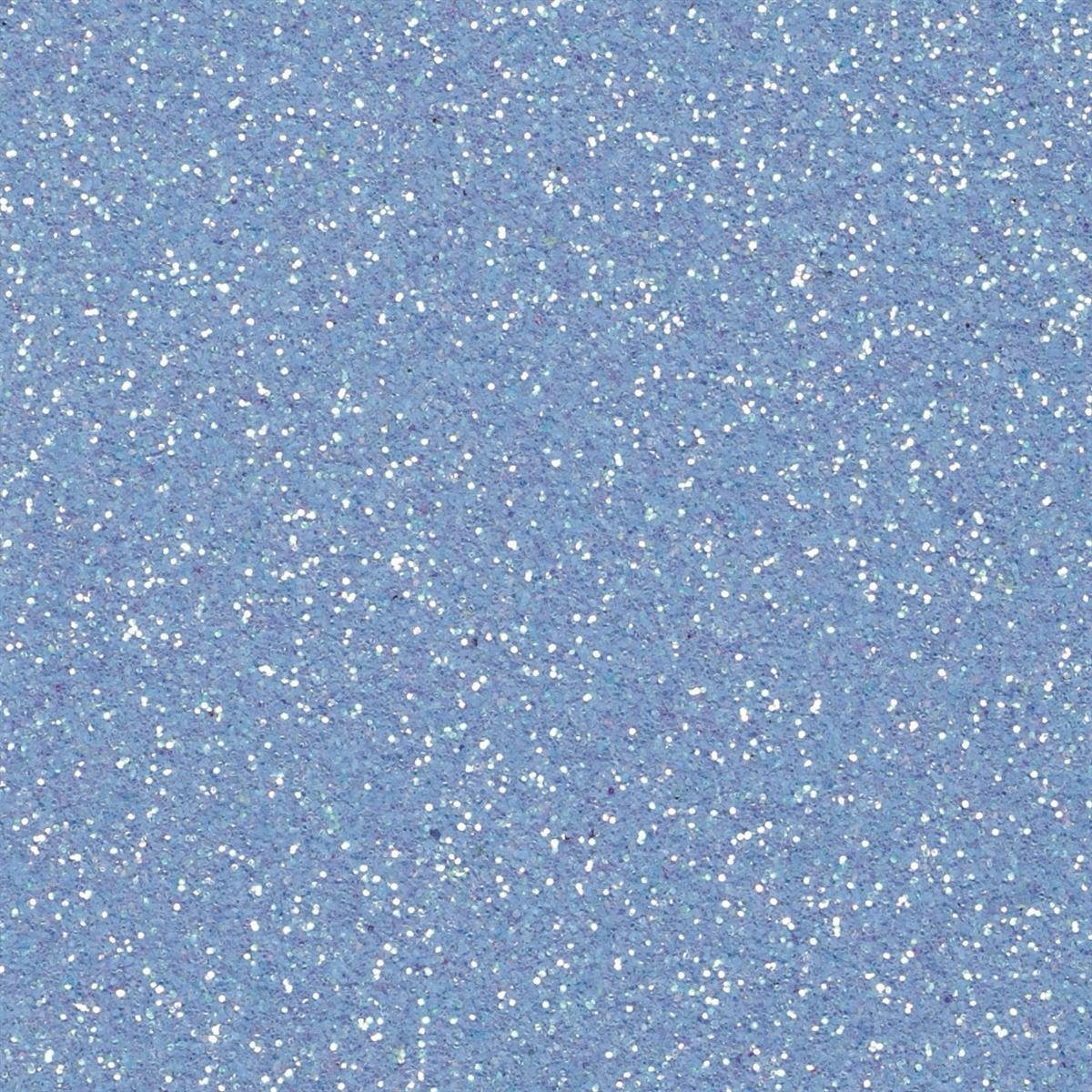 Knorr Prandell Moosgummi 218434534 Moosgummi CreaSoft Glitter 20 x 30 x 0,2 cm hellblau