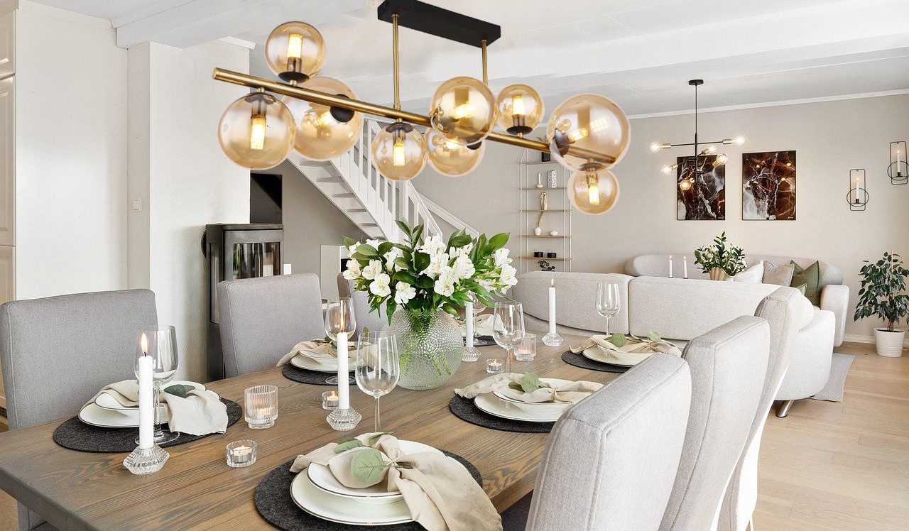 bmf-versand Deckenleuchte Deckenleuchte Wohnzimmer LED Deckenlampe günstig online kaufen